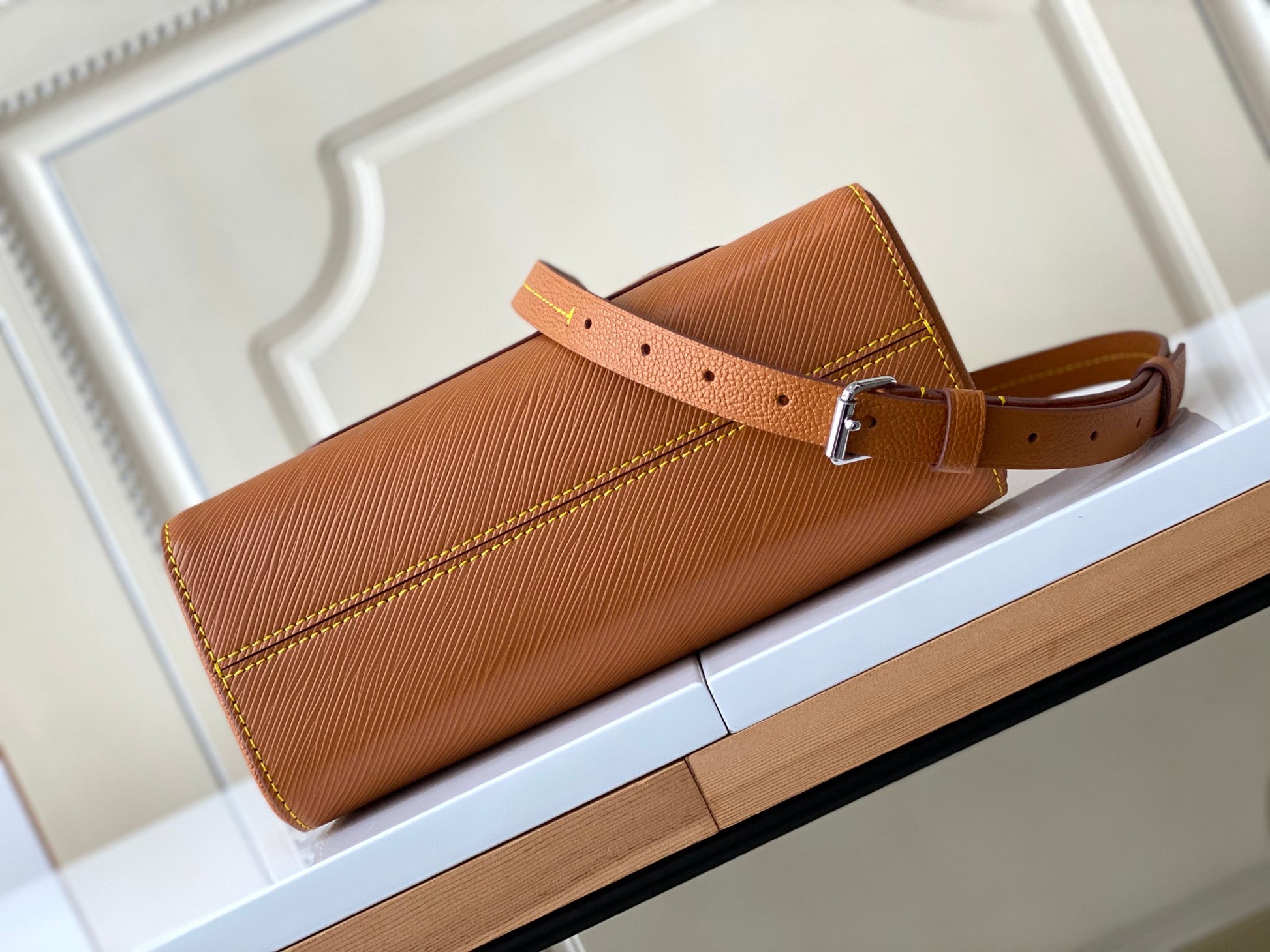 Louis Vuitton Marelle Tote BB Epi Leather Handbag - Honey Gold