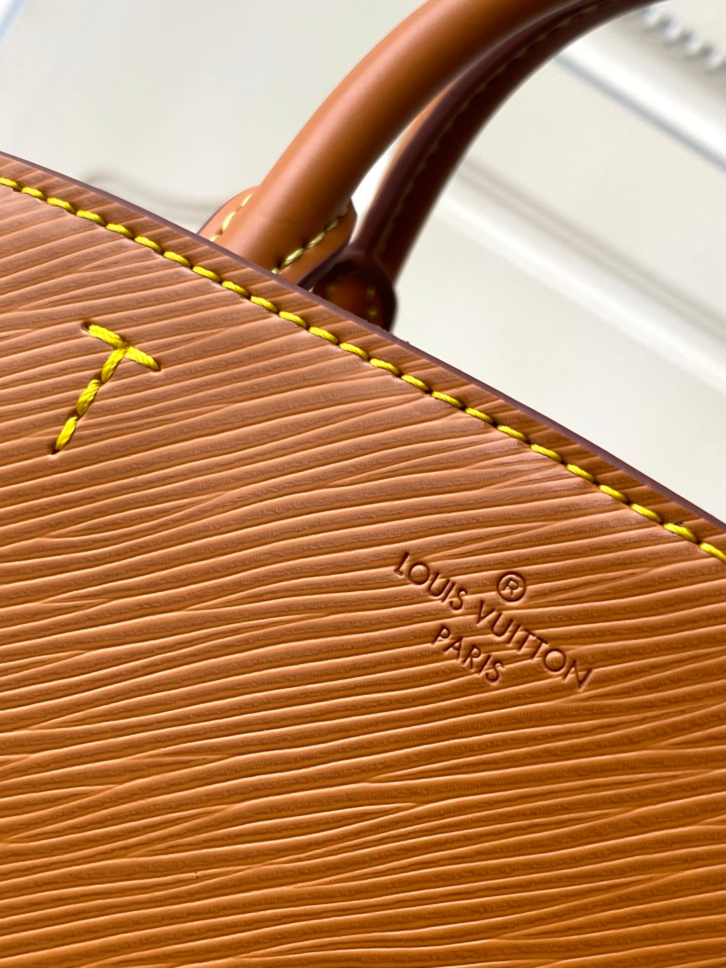 Louis Vuitton Marelle Tote BB Epi Leather Handbag - Honey Gold