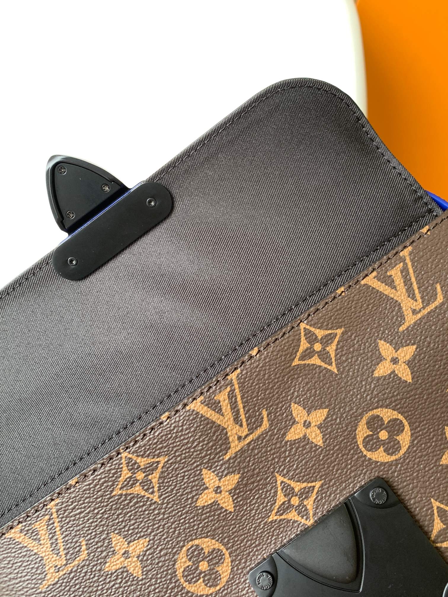 Louis Vuitton S-Lock Messenger Bag Monogram Canvas - Brown/Blue