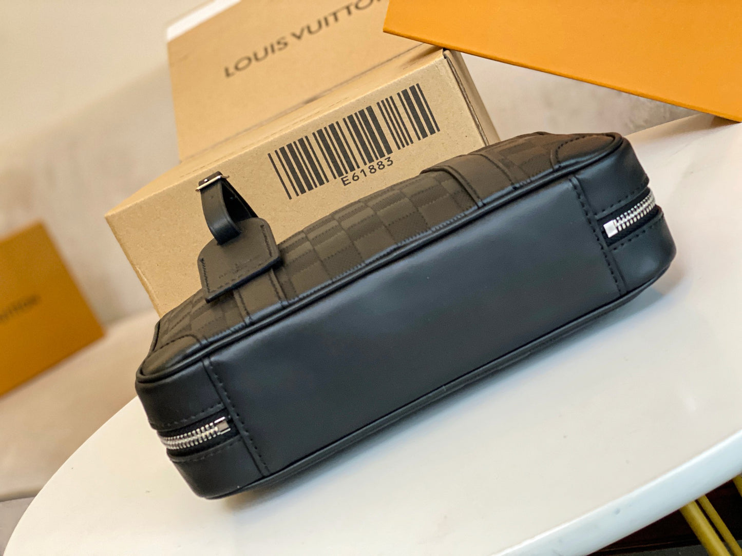 Louis Vuitton Alpha Messenger Bag - Black Damier Infini Leather