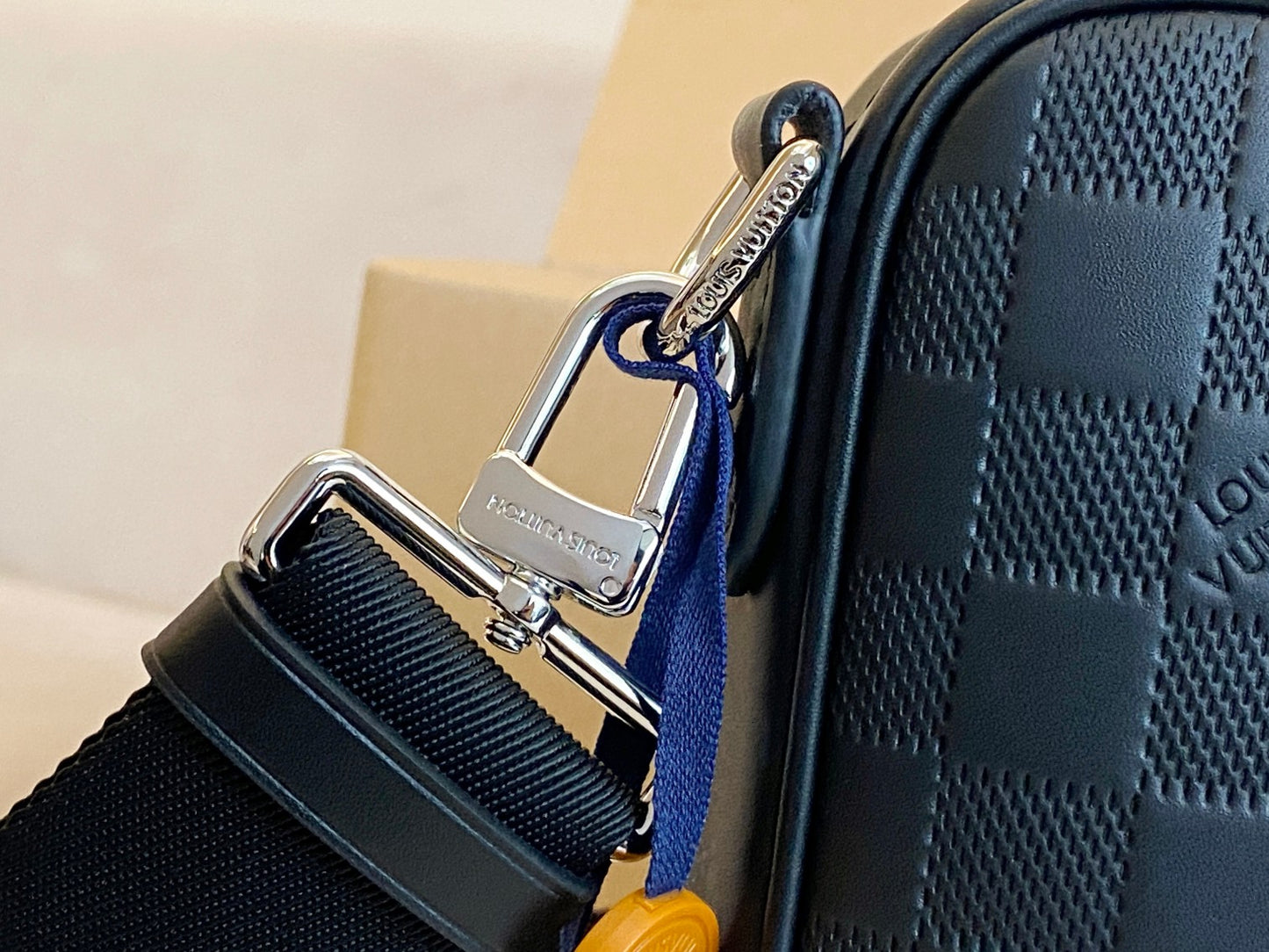 Louis Vuitton Alpha Messenger Bag - Black Damier Infini Leather