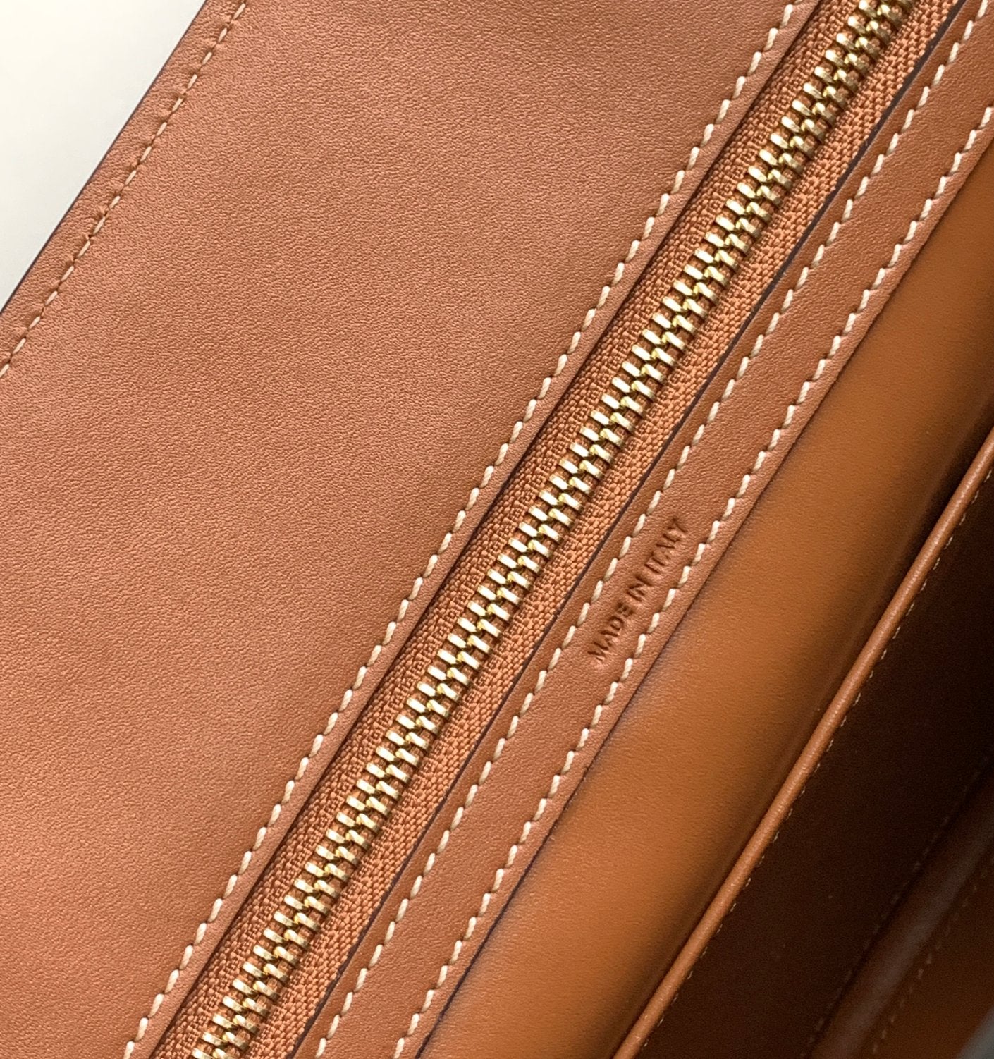 Celine Medium Big Bag in Tan Grained Calfskin Leather Tote Bag
