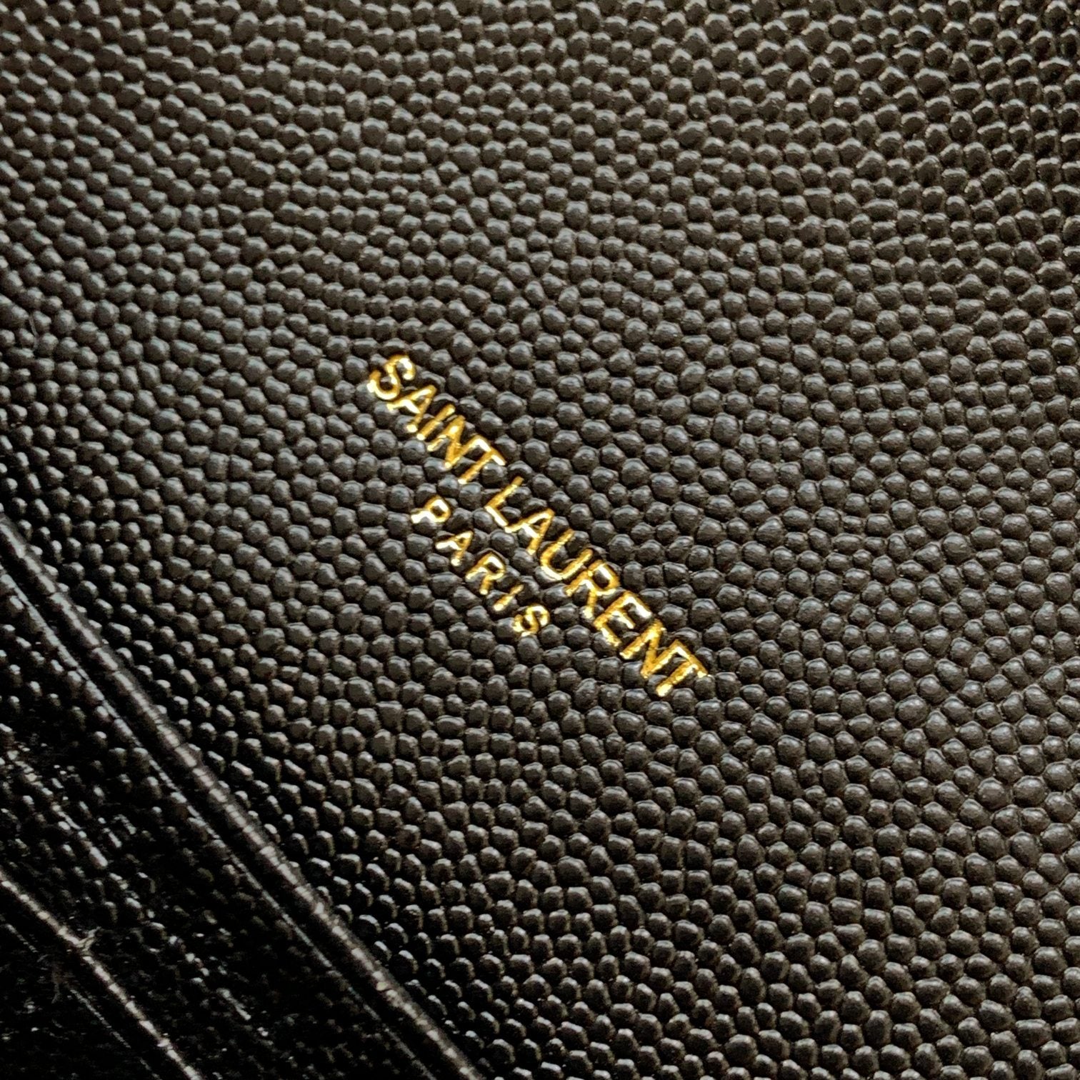 Saint Laurent Kate Small Tassel Bag - Black Grain de Poudre Leather