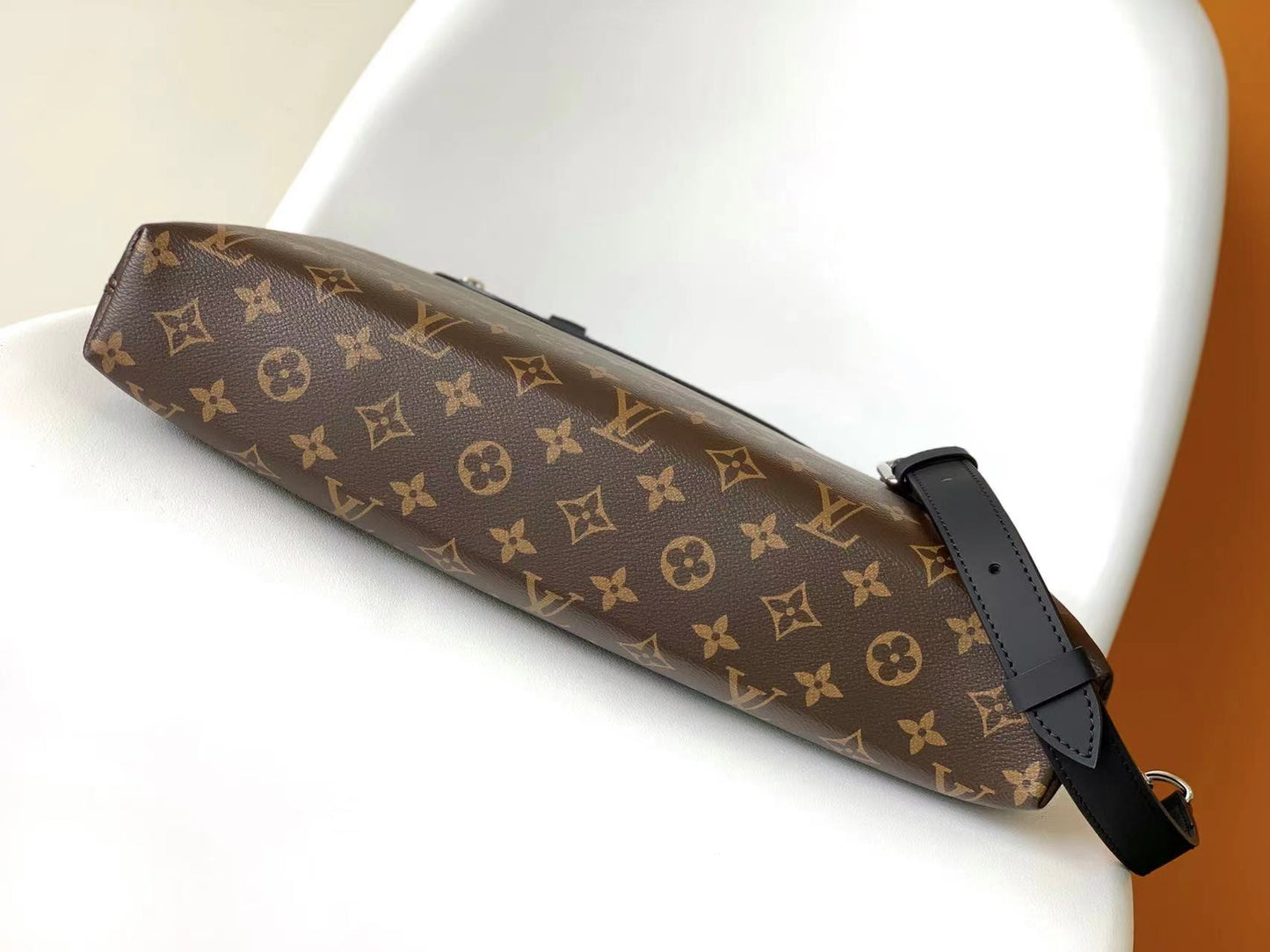 Louis Vuitton Porte-Documents Voyage PM Monogram Macassar Canvas Briefcase