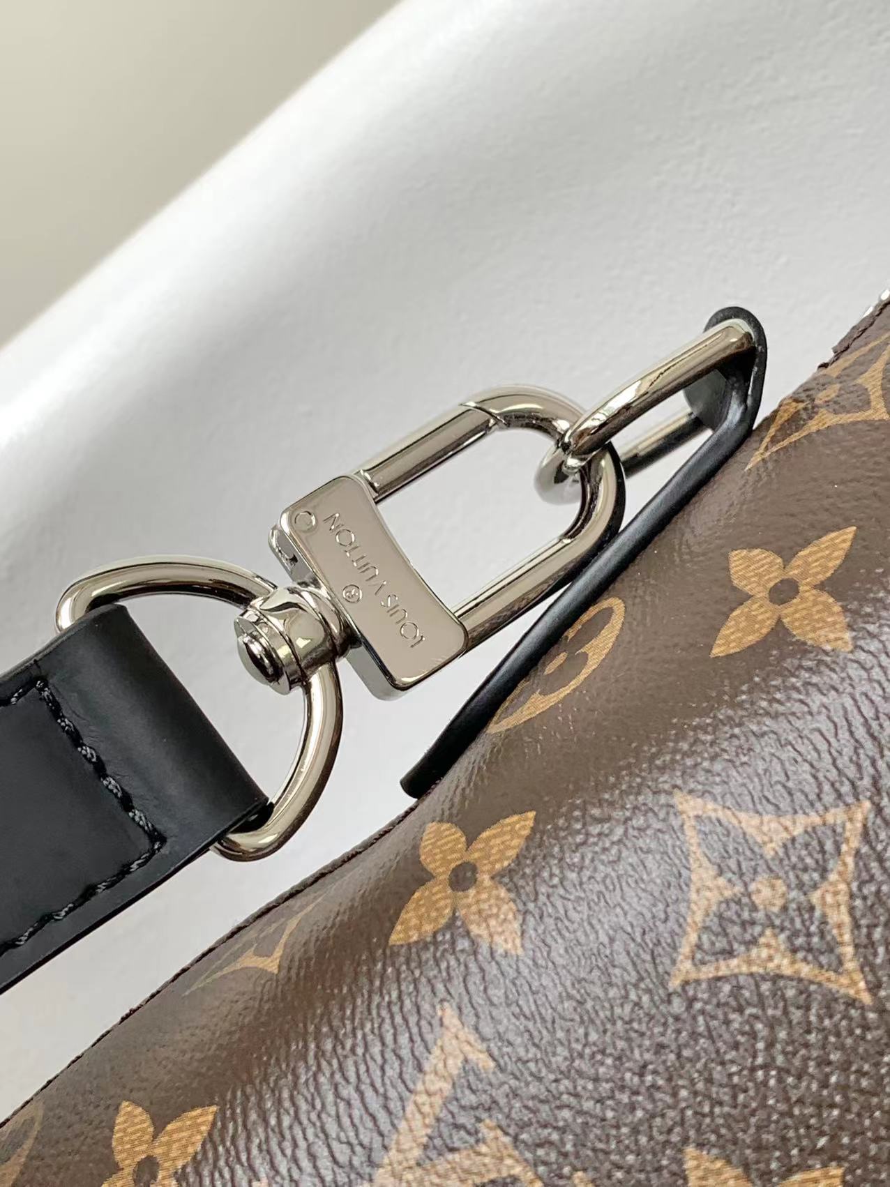 Louis Vuitton Porte-Documents Voyage PM Monogram Macassar Canvas Briefcase