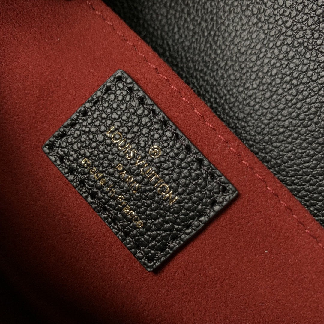 Louis Vuitton Micro Metis Bag - Bicolor Monogram Empreinte Leather - Black/White