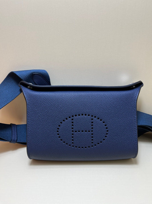 Hermès Evelyne 16 TPM Crossbody Bag - Deep Blue Leather