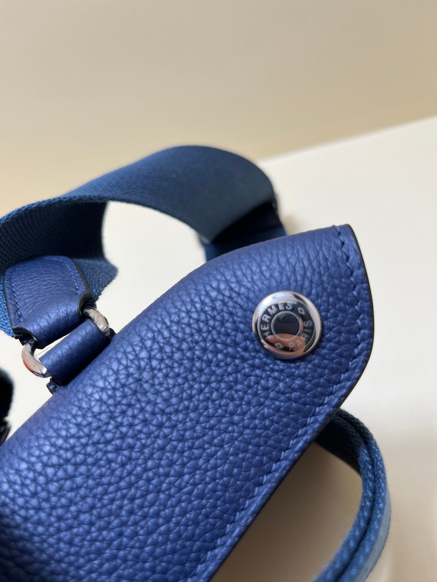 Hermès Evelyne 16 TPM Crossbody Bag - Deep Blue Leather