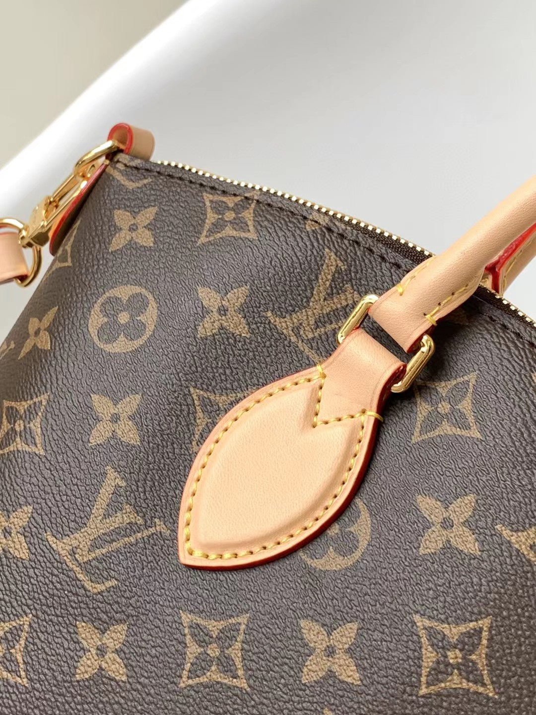Louis Vuitton Boétie PM Monogram Canvas Handbag - Brown