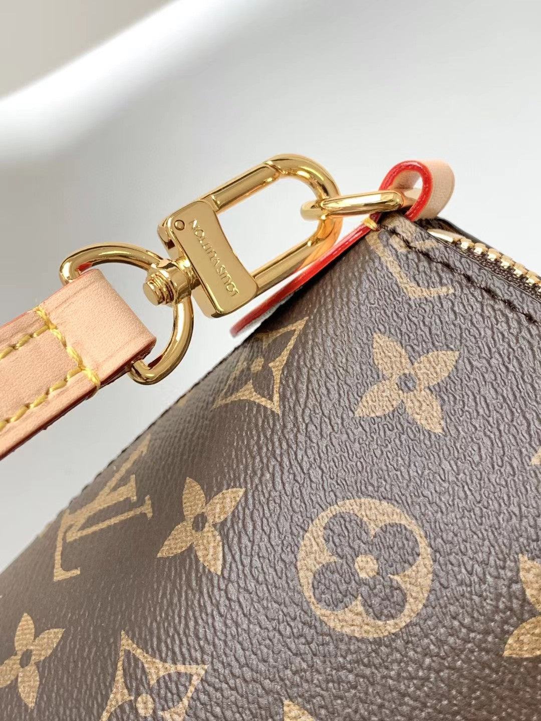 Louis Vuitton Boétie PM Monogram Canvas Handbag - Brown