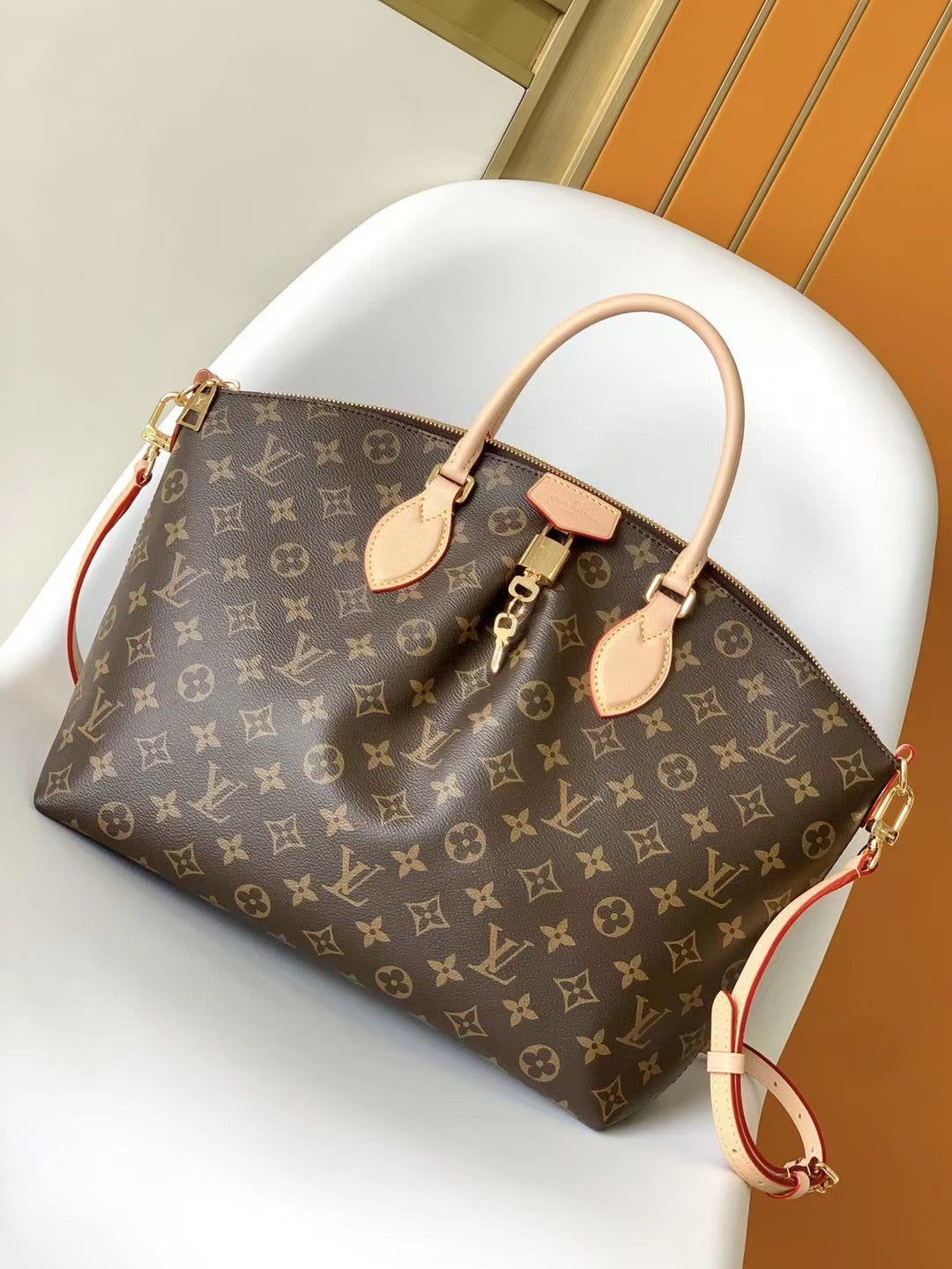 Louis Vuitton Boétie NM Monogram Canvas Handbag