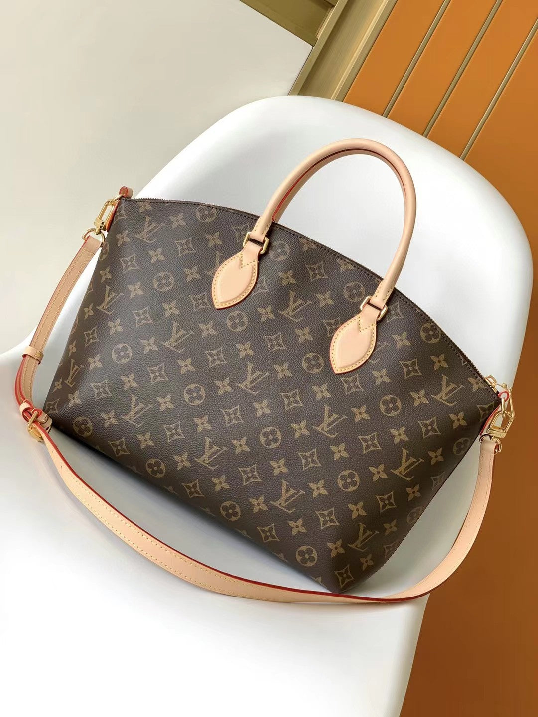 Louis Vuitton Boétie NM Monogram Canvas Handbag