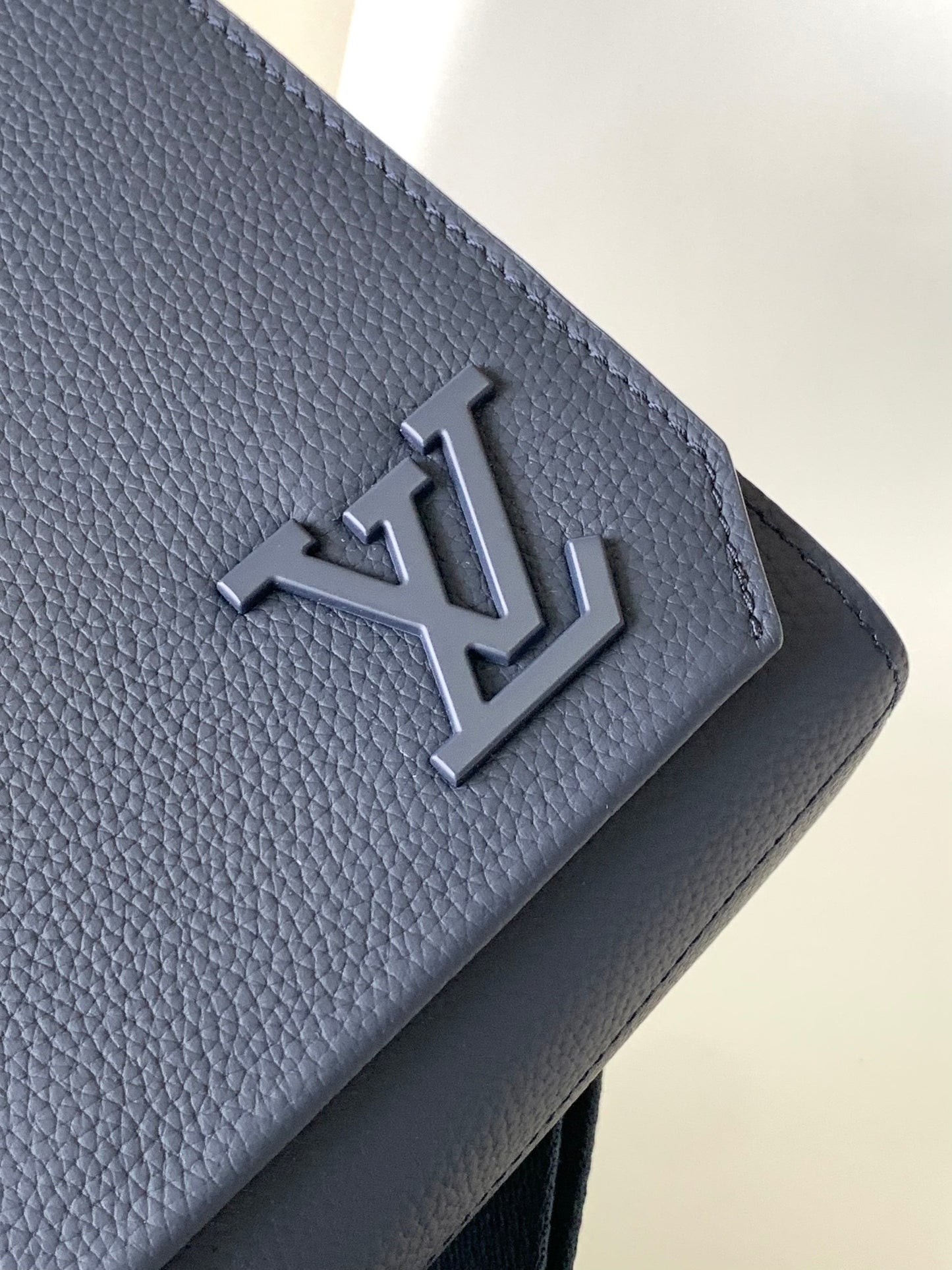 Louis Vuitton Men's Fastline Messenger Bag - Navy Blue Aerogram Leather