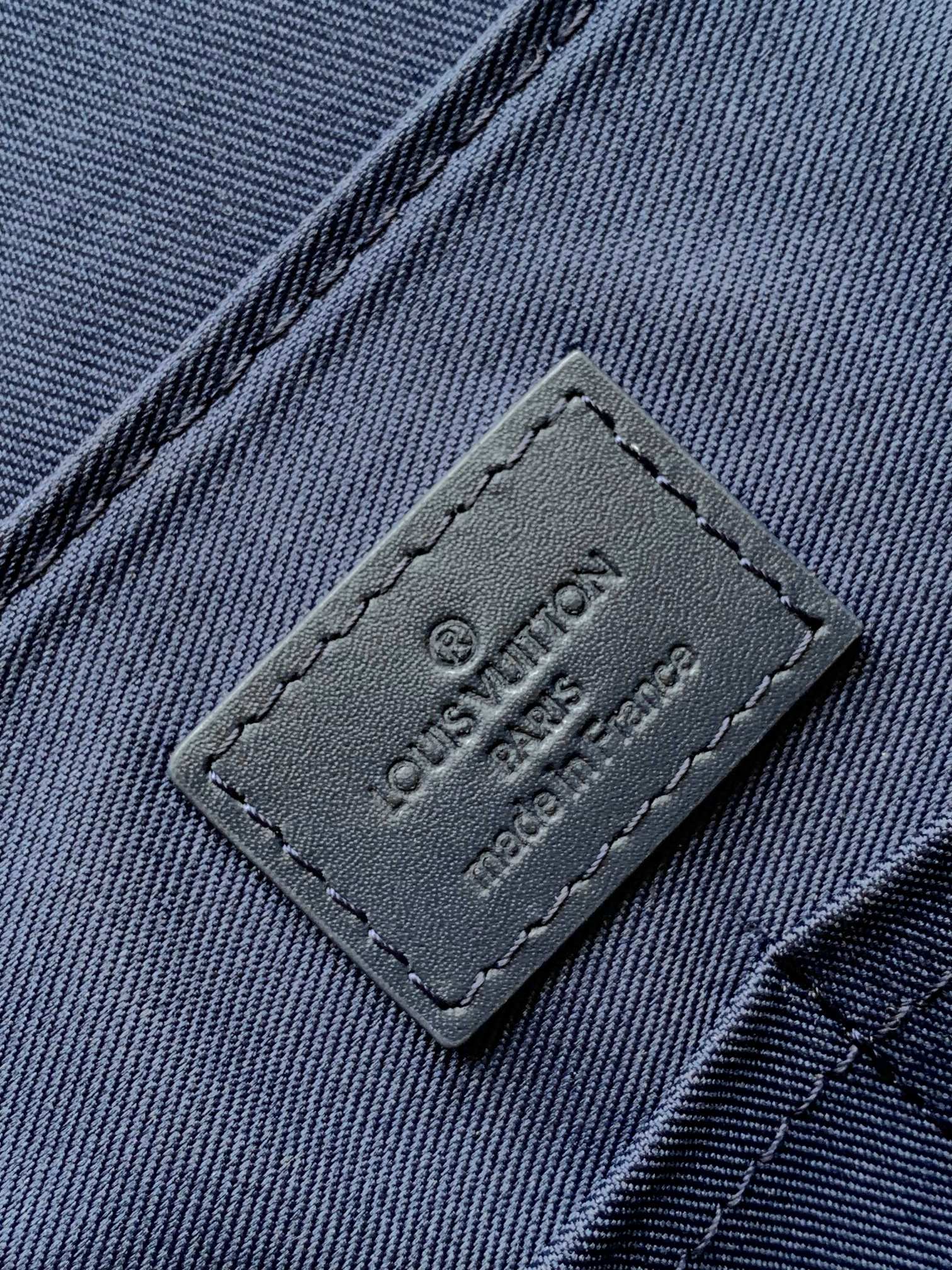 Louis Vuitton Men's Fastline Messenger Bag - Navy Blue Aerogram Leather