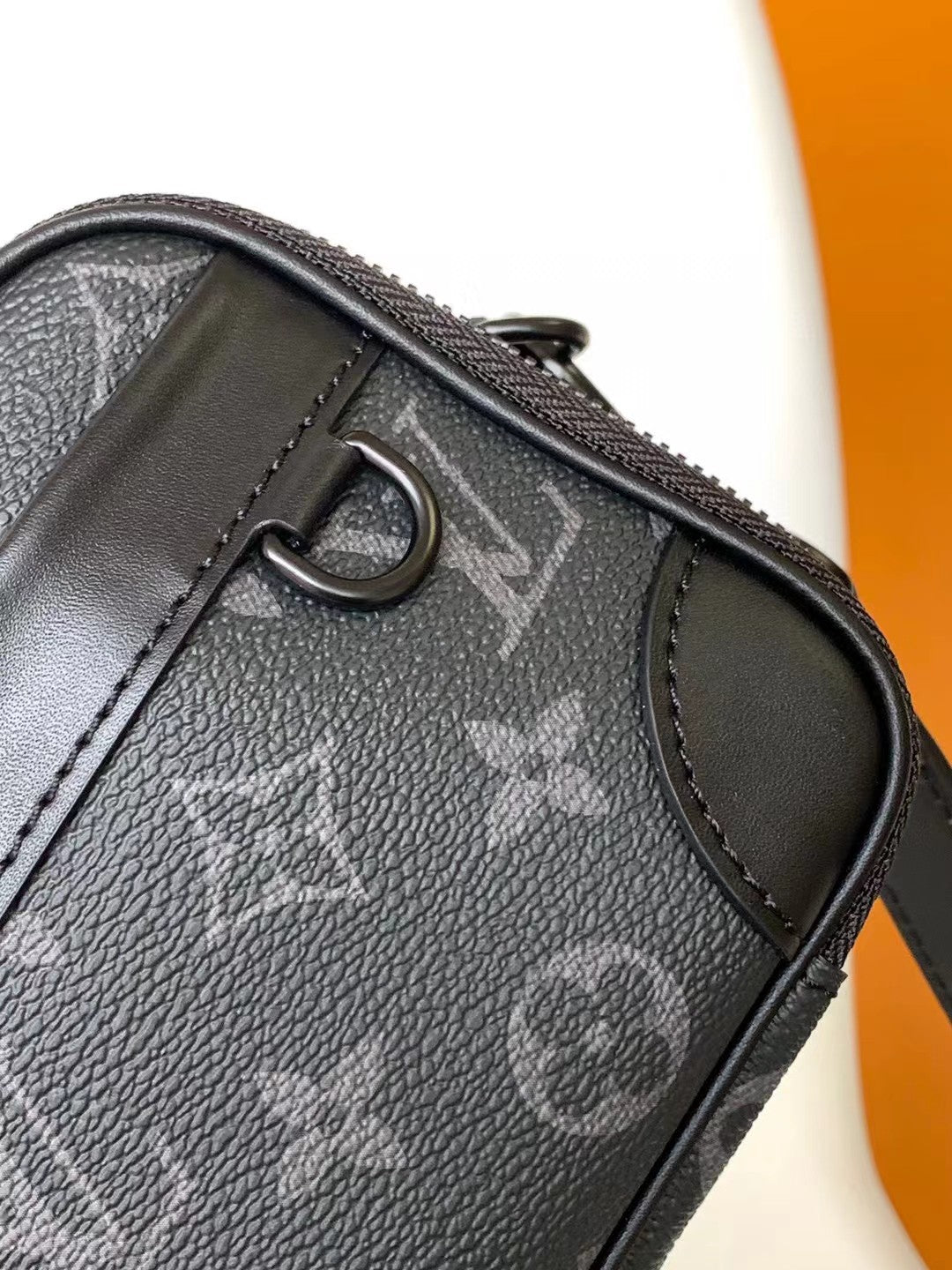 Louis Vuitton Discovery Bumbag PM Monogram Eclipse Canvas Black