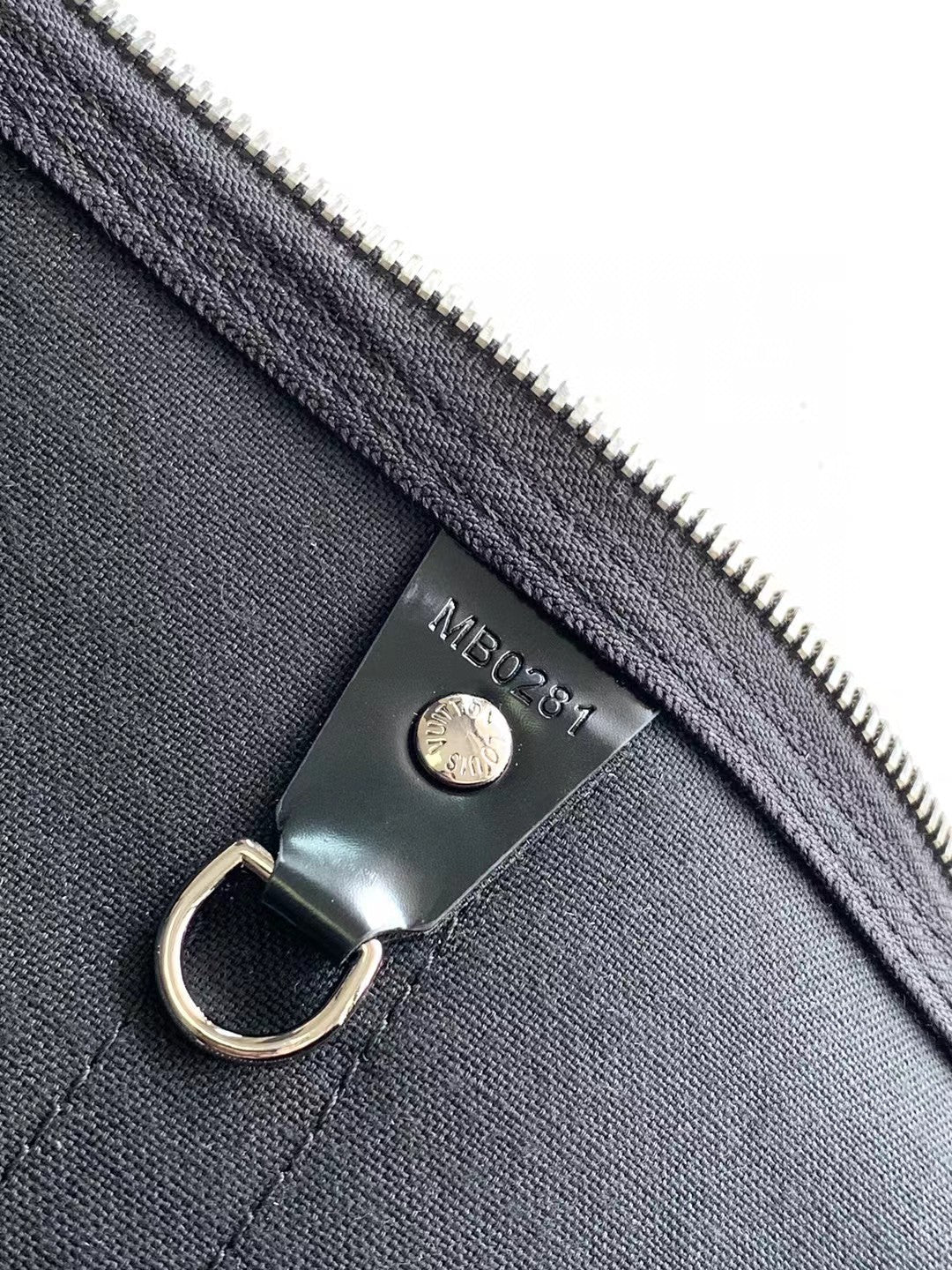 Louis Vuitton Monogram Eclipse Keepall Bandoulière 50 Travel Bag