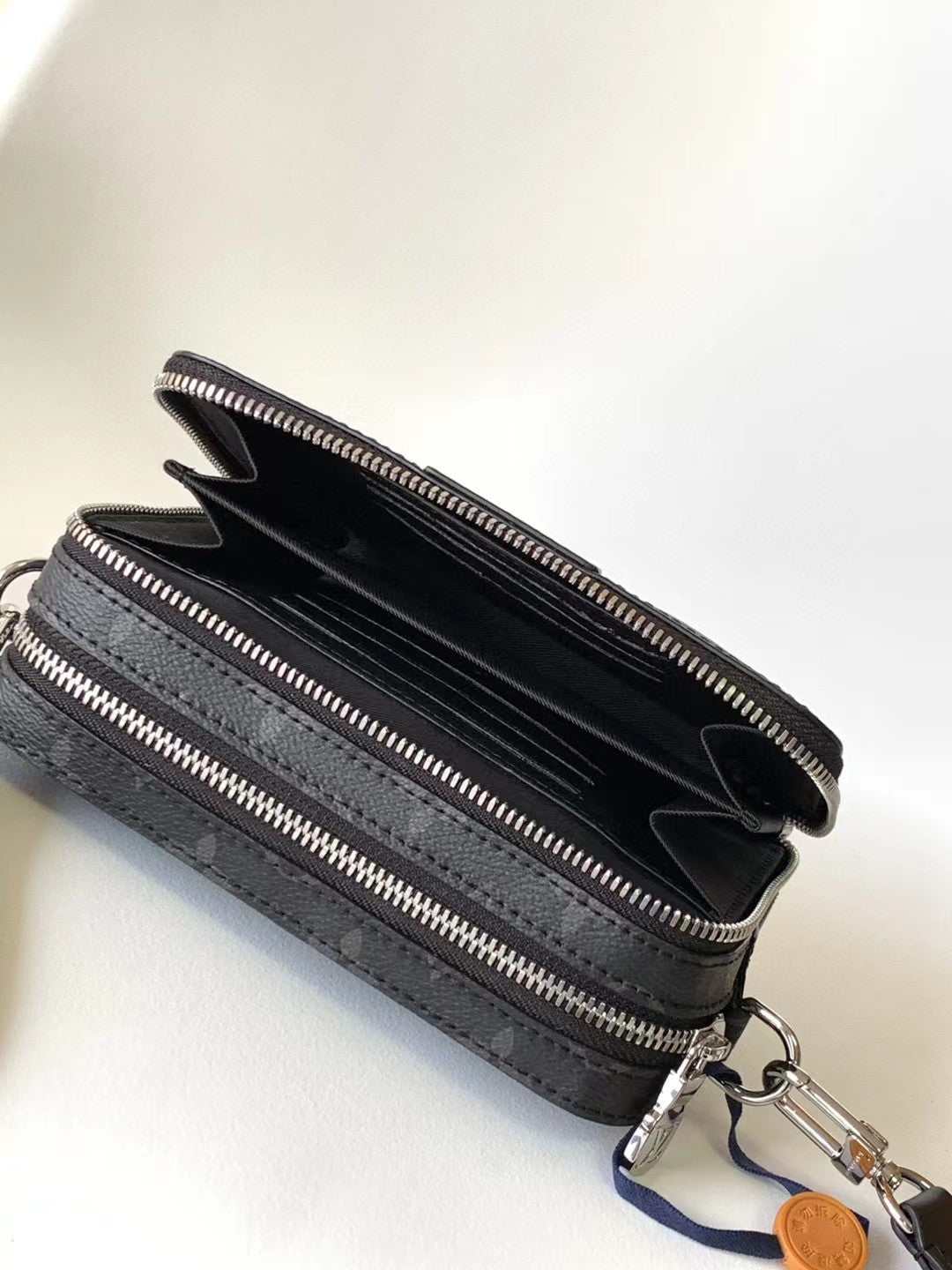 Louis Vuitton Alpha Messenger Bag Monogram Eclipse Canvas - Black/Grey