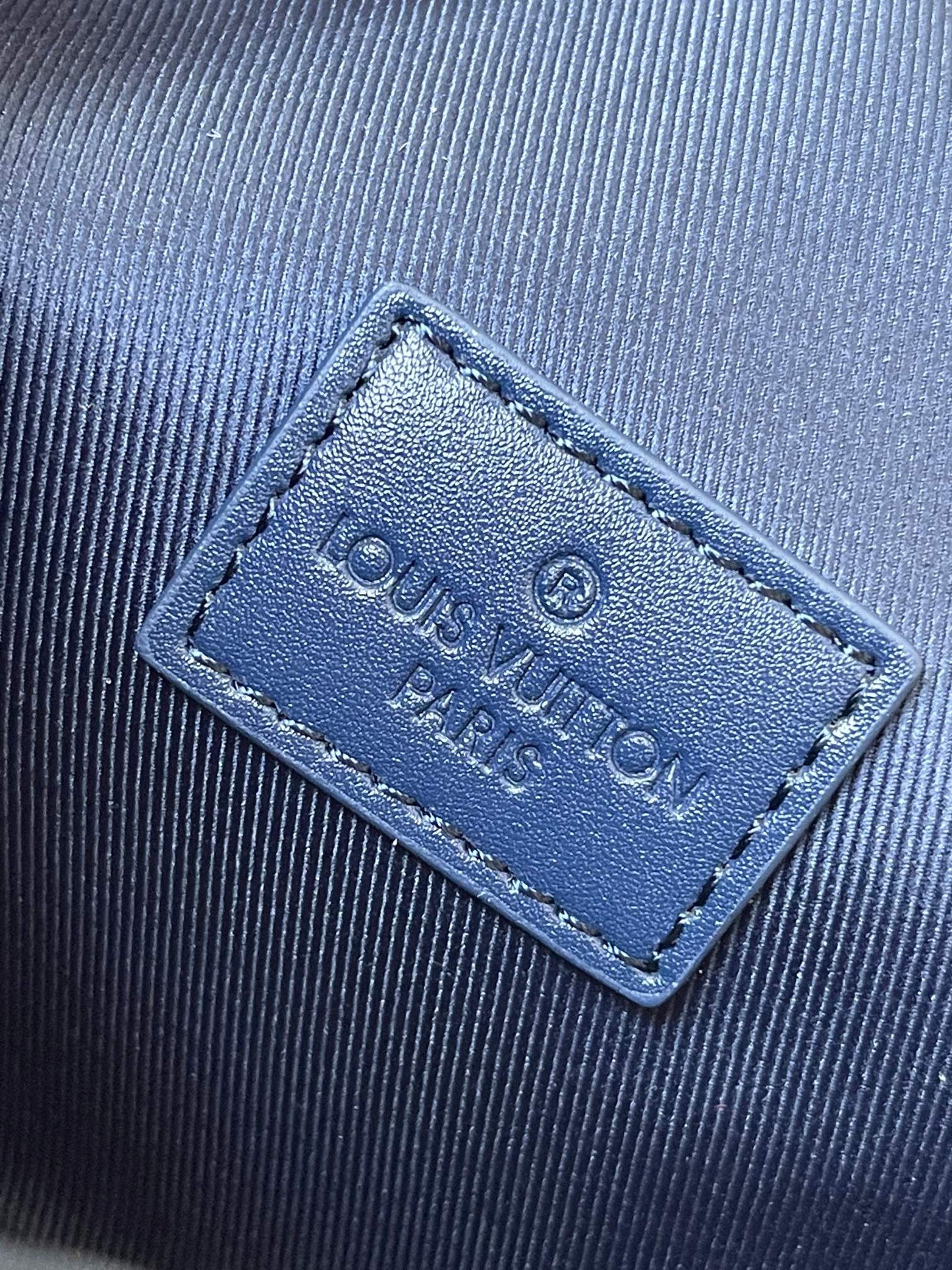 Louis Vuitton Monogram Bleached Denim Mini Soft Trunk Bag