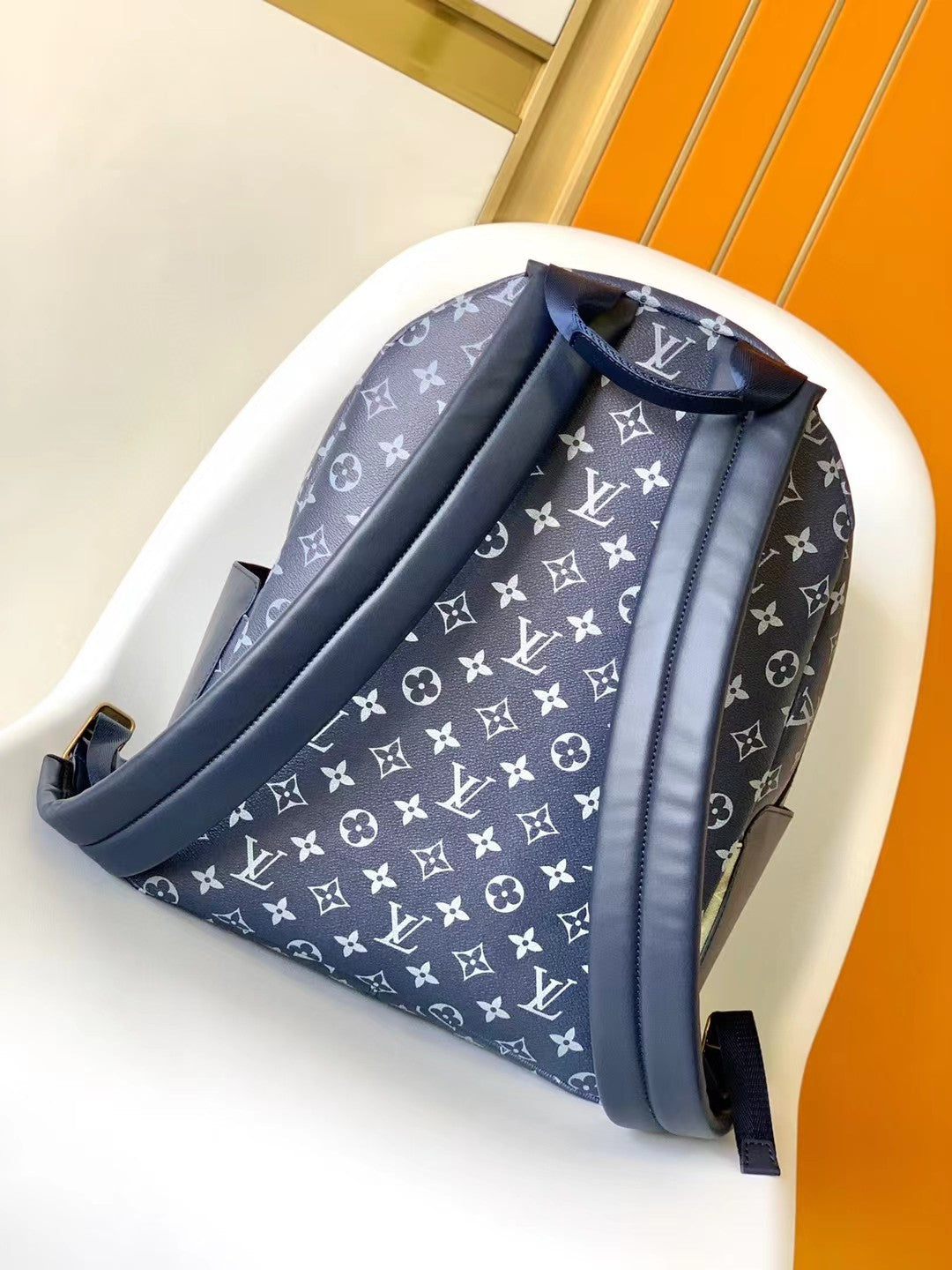 Louis Vuitton Monogram Watercolor Discovery Backpack PM Blue