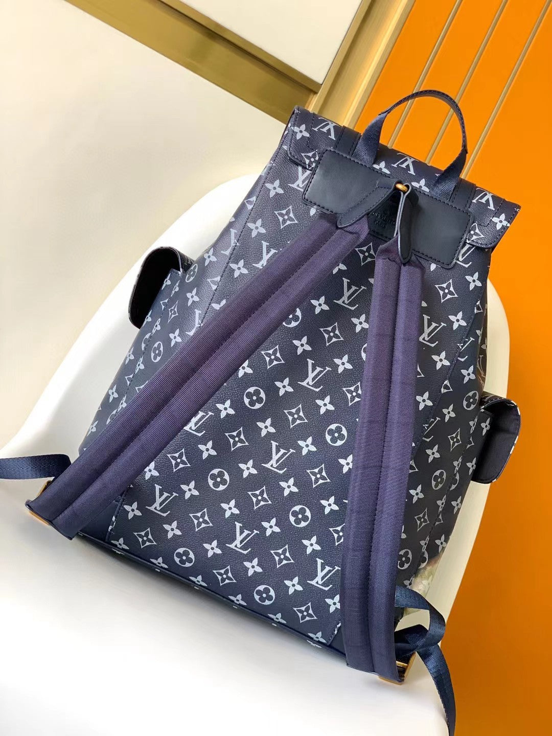 Louis Vuitton Christopher MM Backpack Monogram Dust Canvas