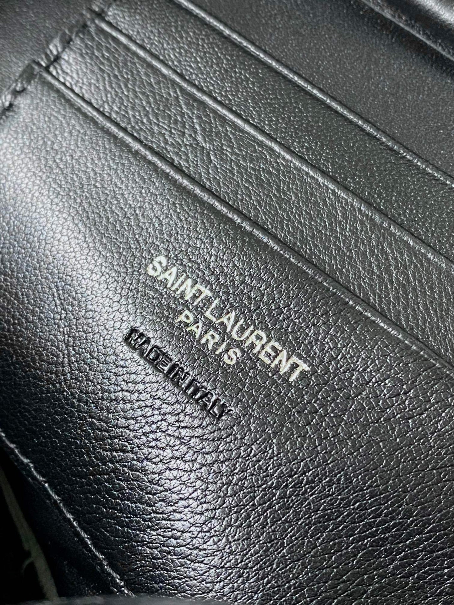 Saint Laurent Lou Camera Bag in Quilted Leather - Black