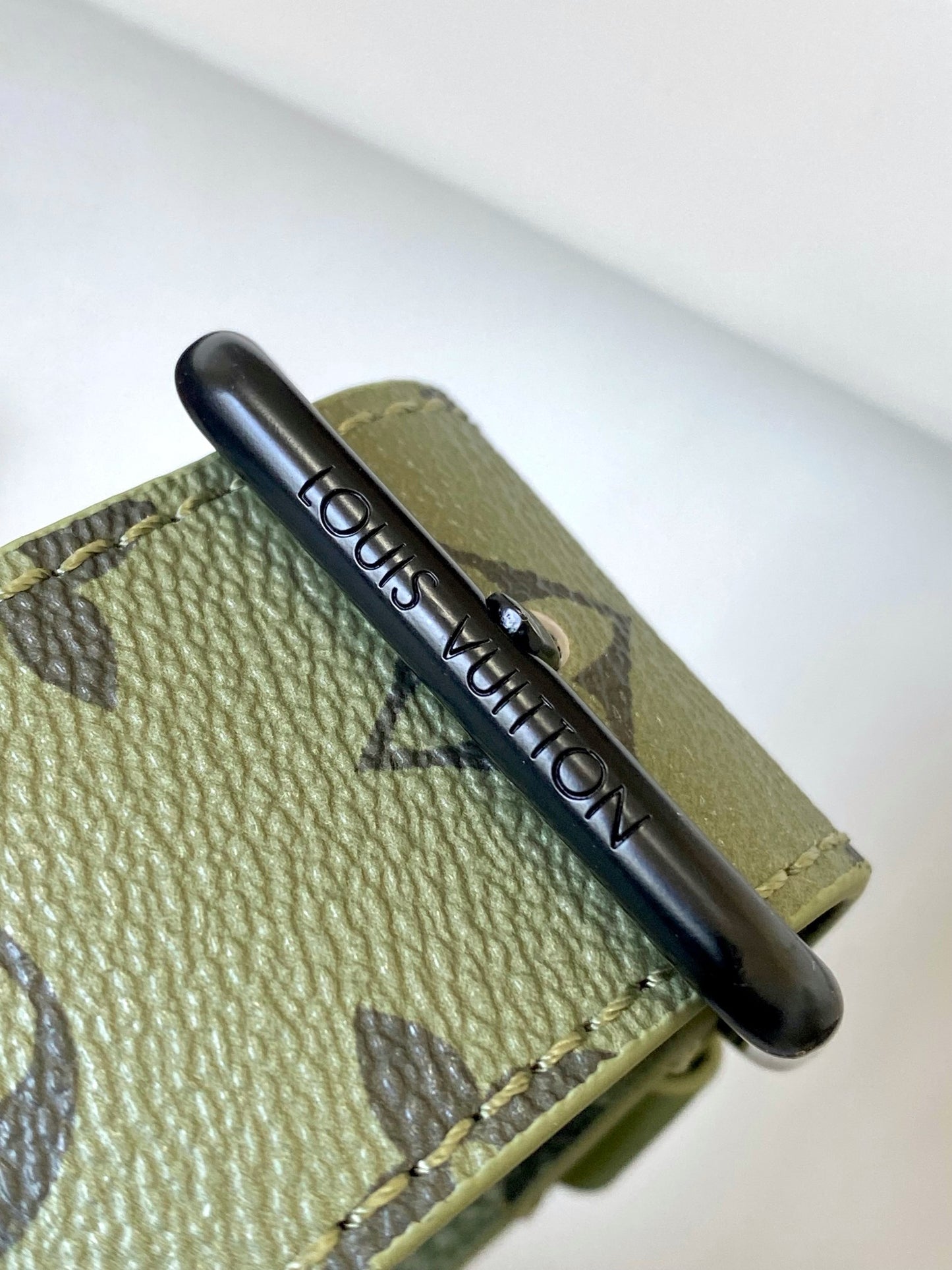 Louis Vuitton Monogram Khaki Green Mini Bumbag