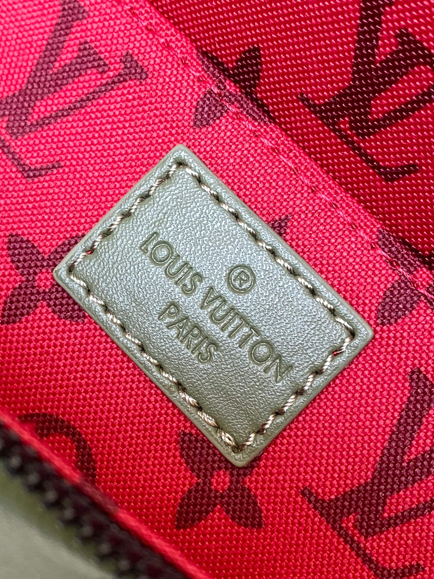 Louis Vuitton Monogram Khaki Green Mini Bumbag