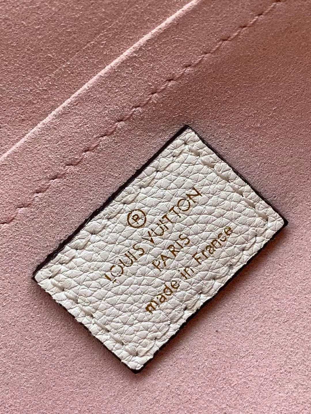 Louis Vuitton Vavin PM Shoulder Bag - Cream and Pink Leather