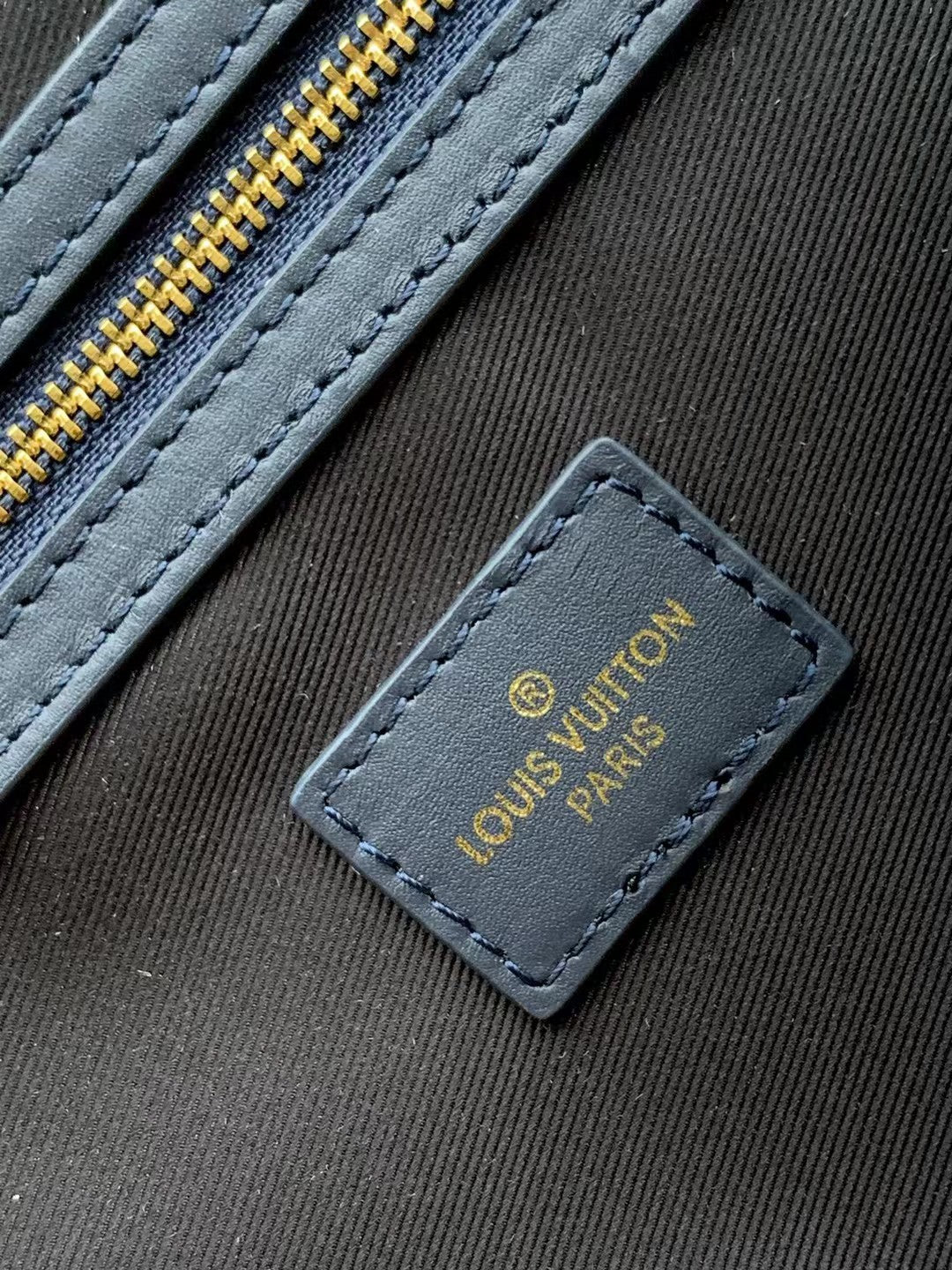 Louis Vuitton Keepall Bandoulière 50 Monogram Clouds Blue