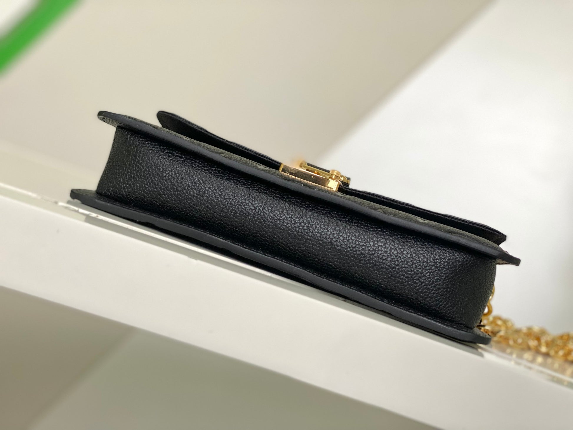 Louis Vuitton Monogram Empreinte Leather Vavin PM Chain Bag - Black