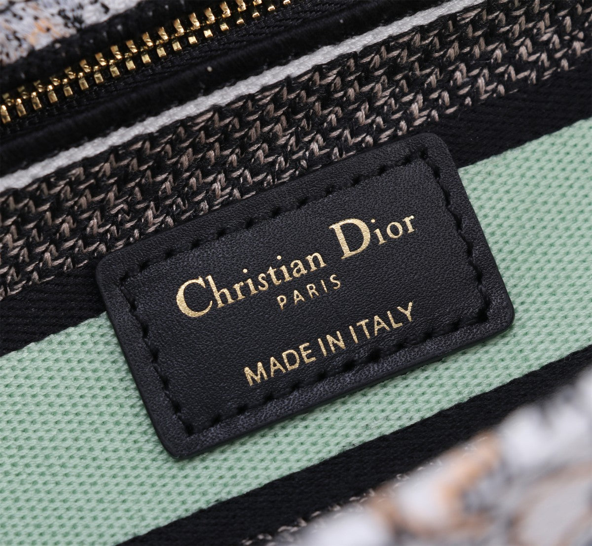 Christian Dior Lady D-Lite Bag with Multicolor Butterfly Embroidery