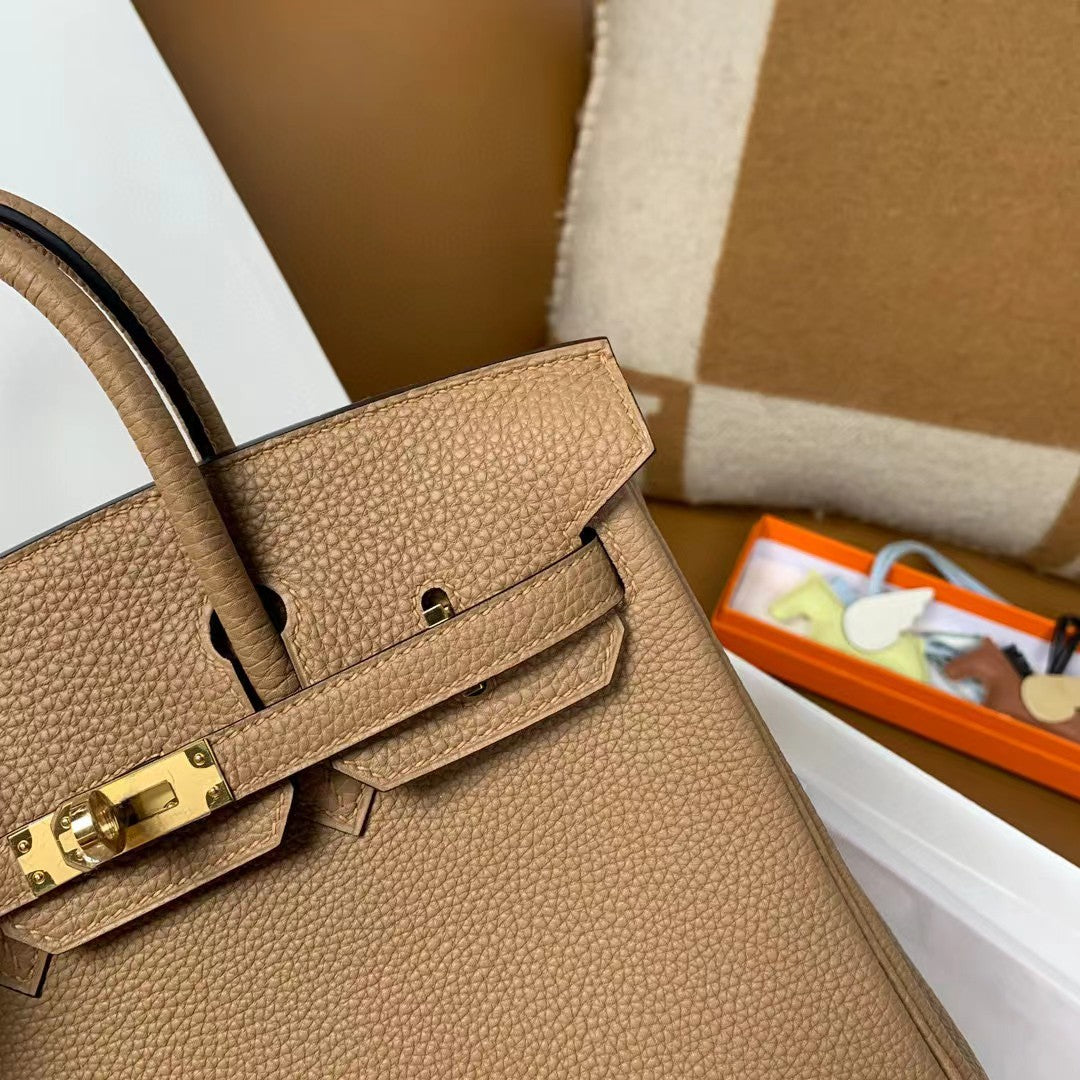 Hermès Birkin 25 Togo Leather Gold Hardware - Trench
