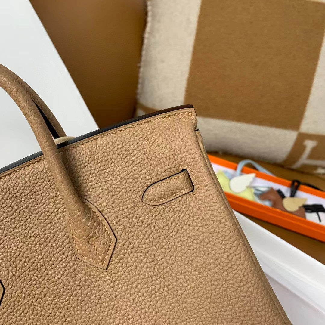 Hermès Birkin 25 Togo Leather Gold Hardware - Trench