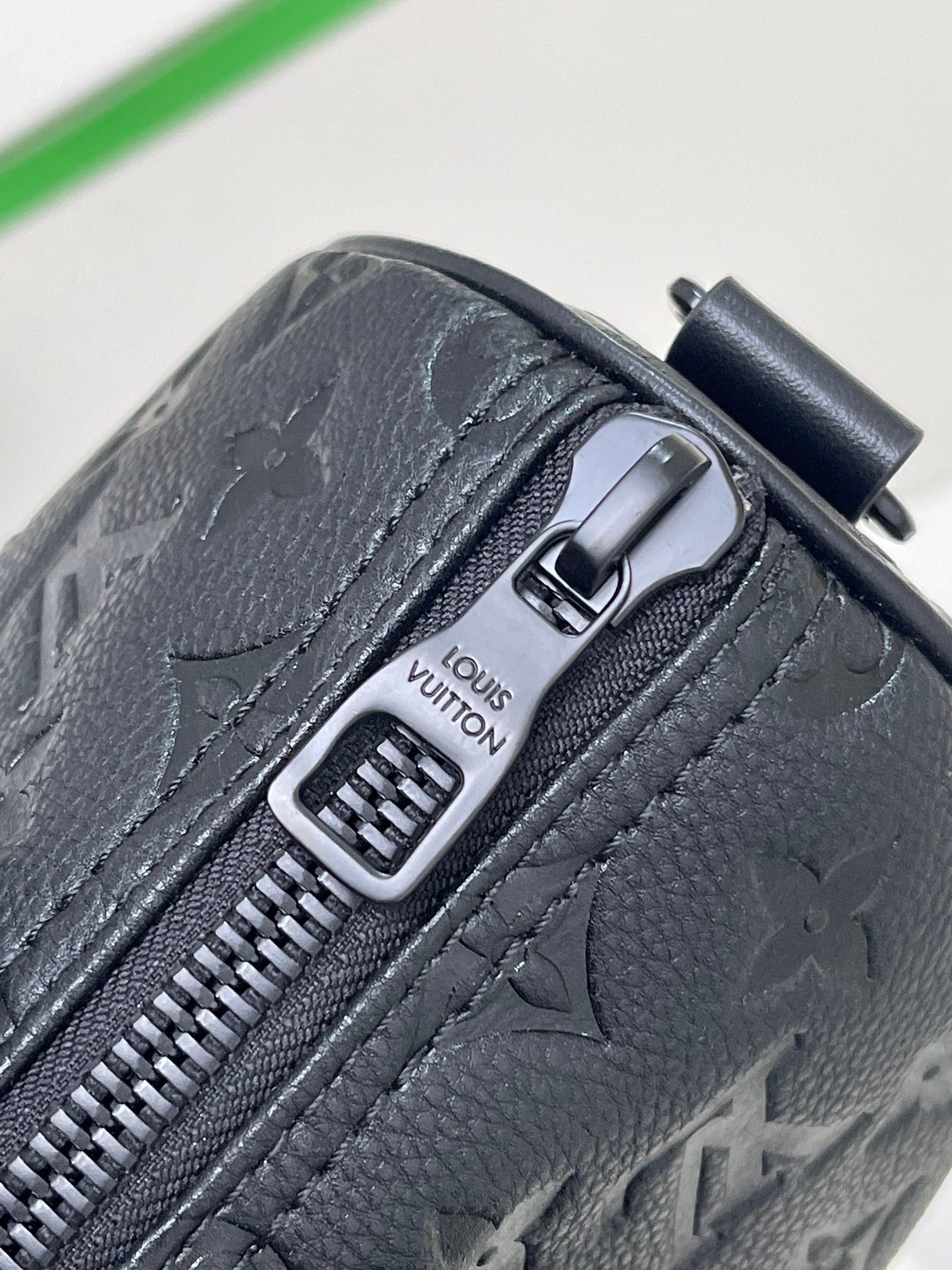 Louis Vuitton Keepall XS Monogram Shadow Leather Bag - Black