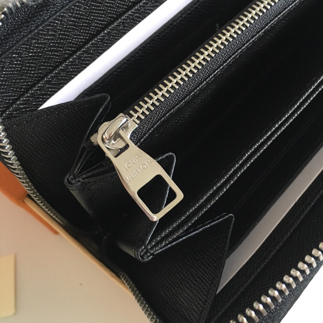 Louis Vuitton Brazza Wallet Damier Graphite Canvas - Black/Grey