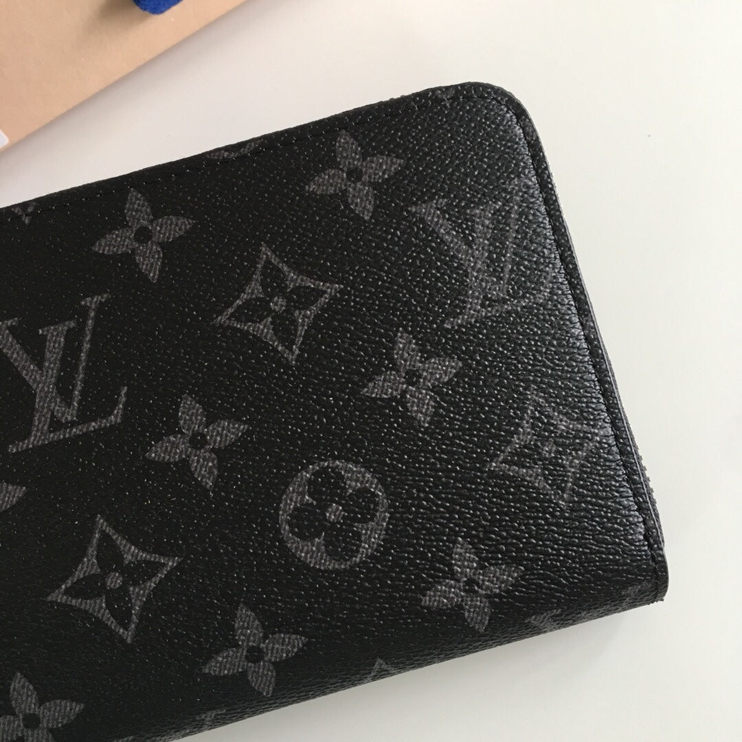 Louis Vuitton Monogram Eclipse Canvas Pouch with Original Box