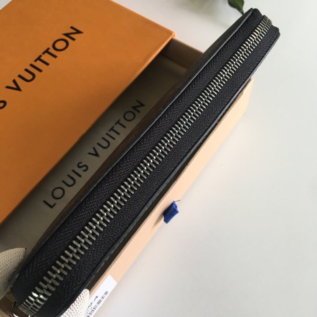 Louis Vuitton Monogram Eclipse Canvas Pouch with Original Box