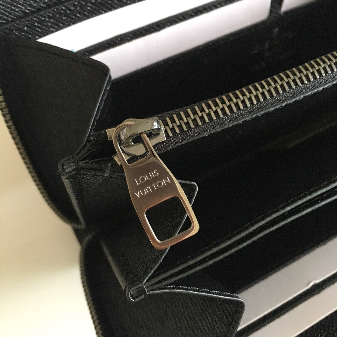 Louis Vuitton Monogram Eclipse Canvas Pouch with Original Box