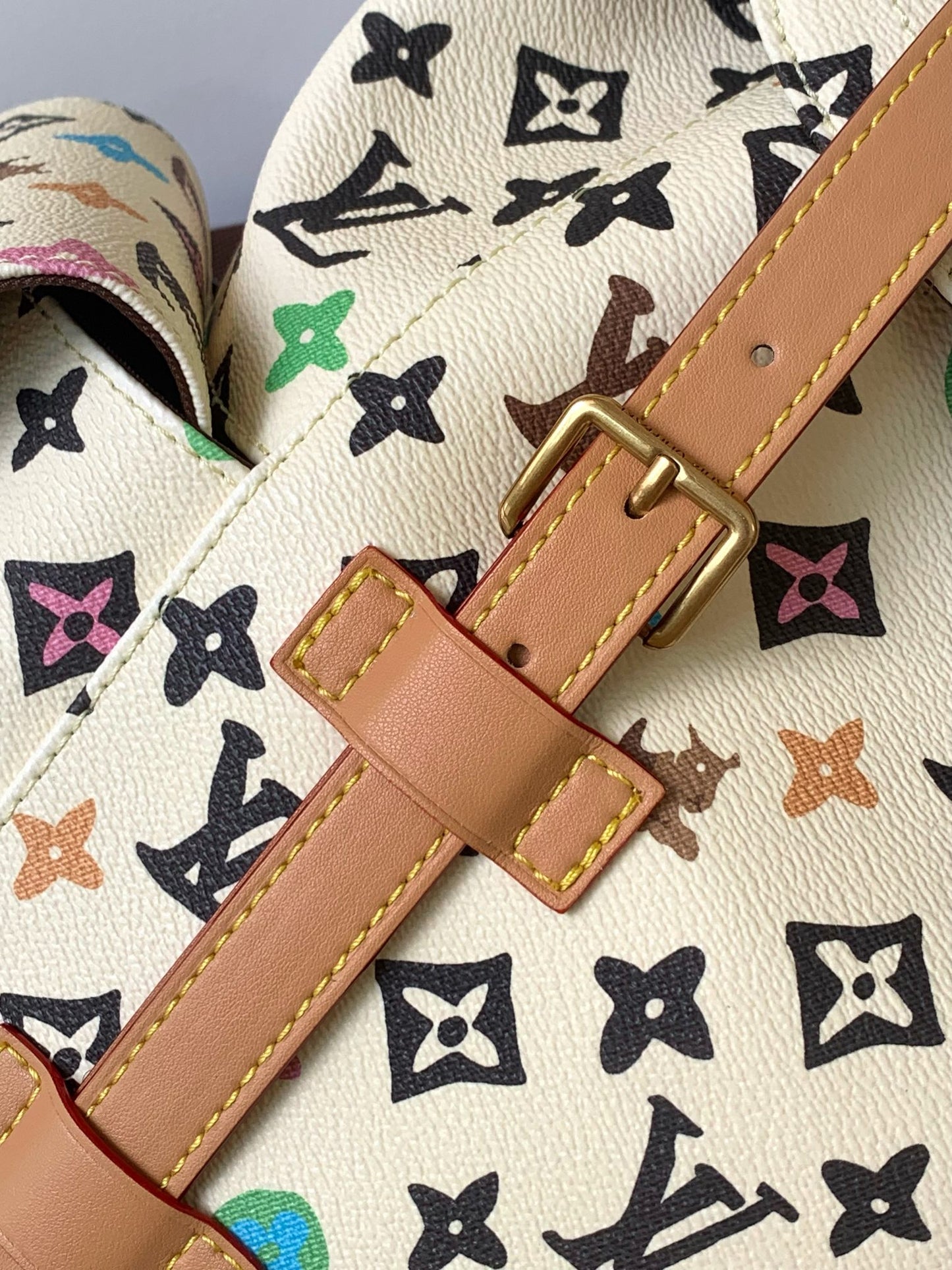 Louis Vuitton Monogram Multicolore Christopher PM Backpack - White