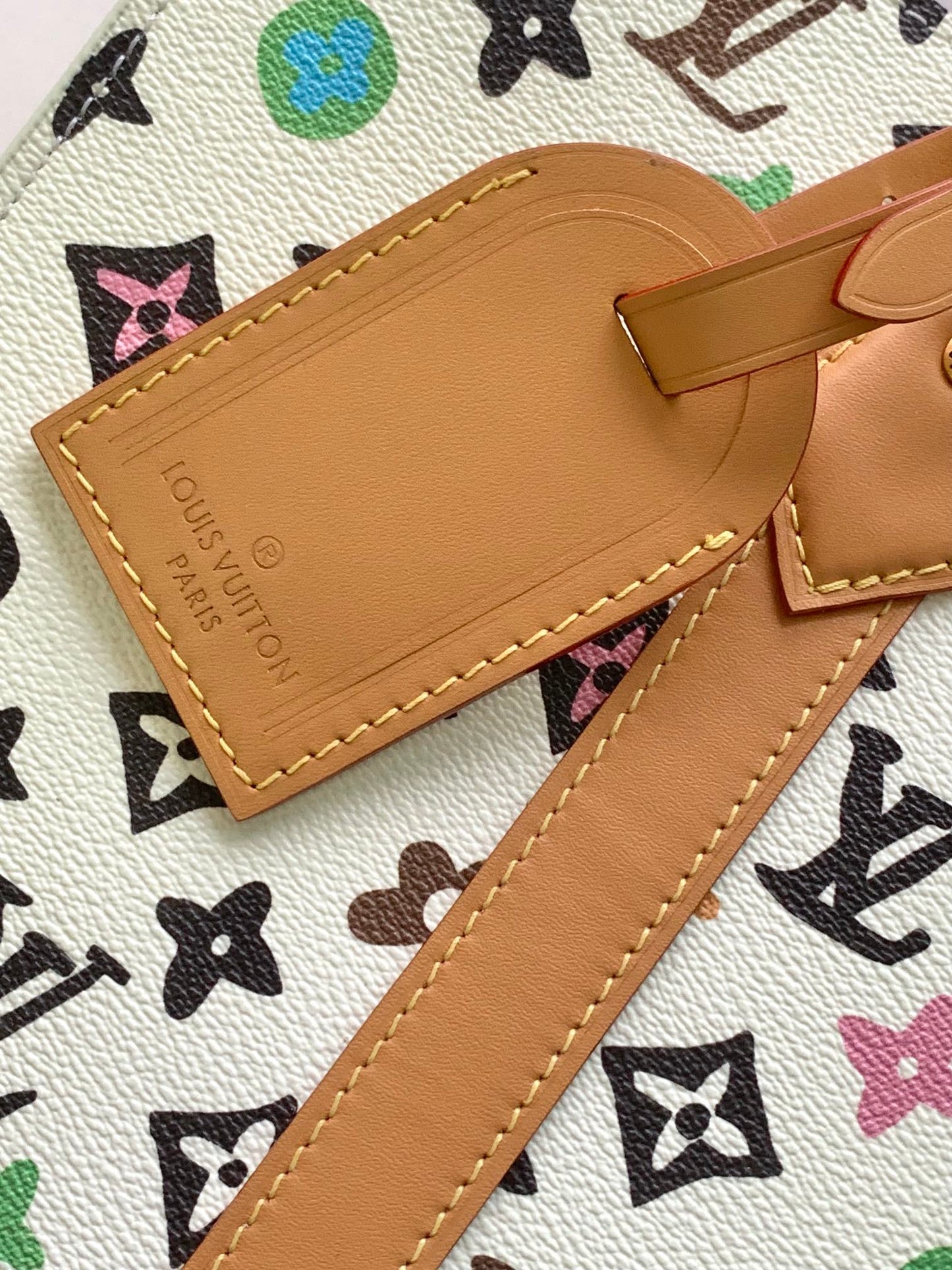 Louis Vuitton Sac Plat PM Monogram Multicolor Canvas Tote Bag