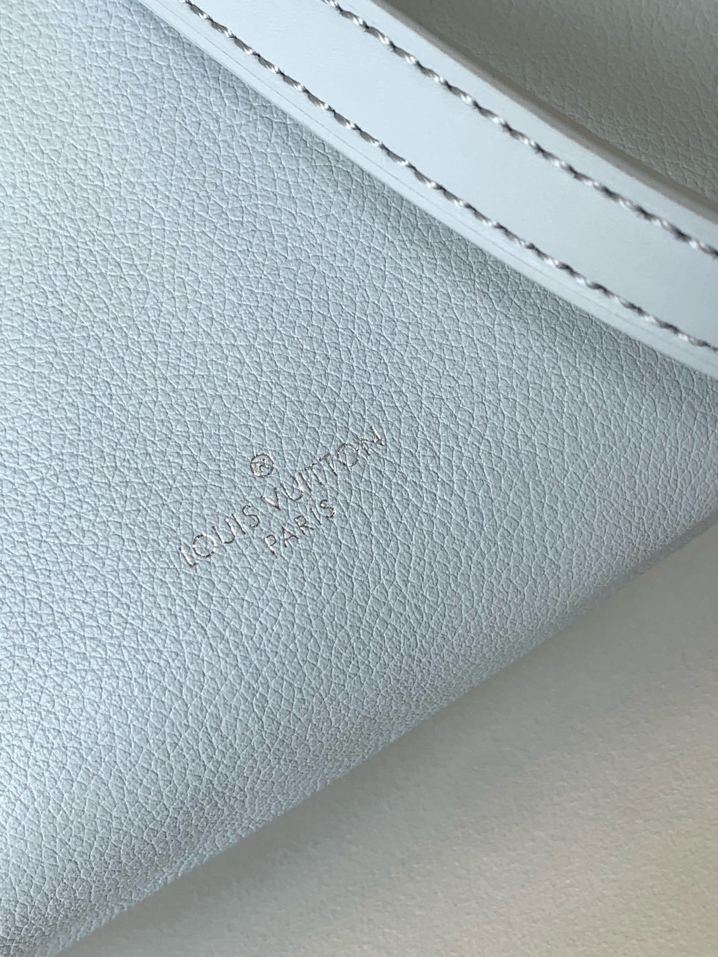 MCM Mode Travia Mini Trunk Leather Shoulder Bag - Light Blue