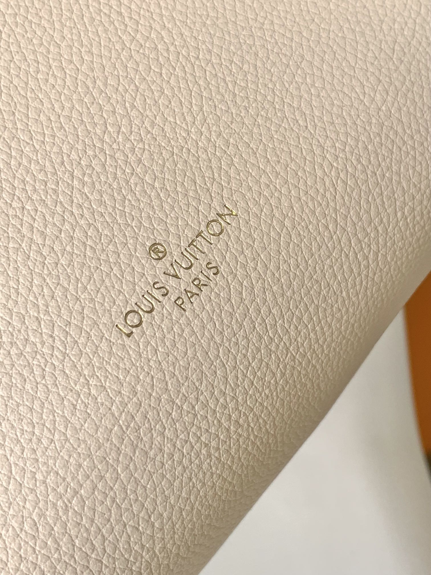Louis Vuitton Side Trunk MM Monogram Empreinte Leather Handbag - Cream