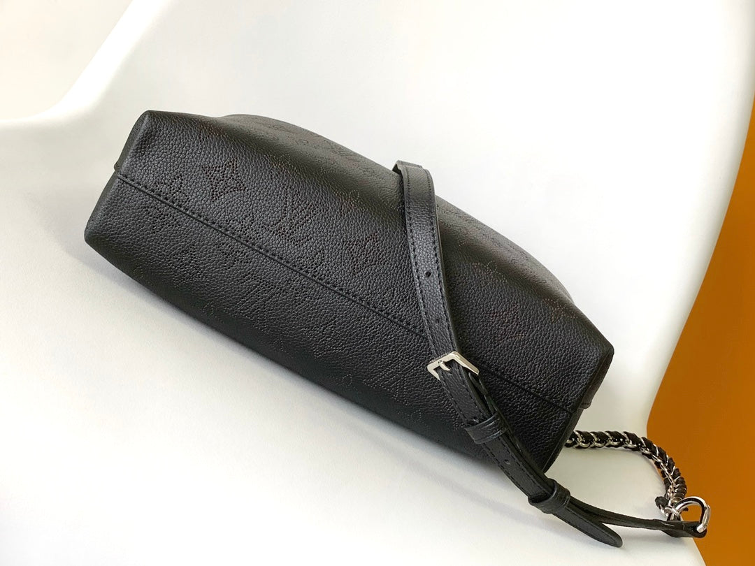 Louis Vuitton Atlantis BB Monogram Empreinte Leather Handbag - Black