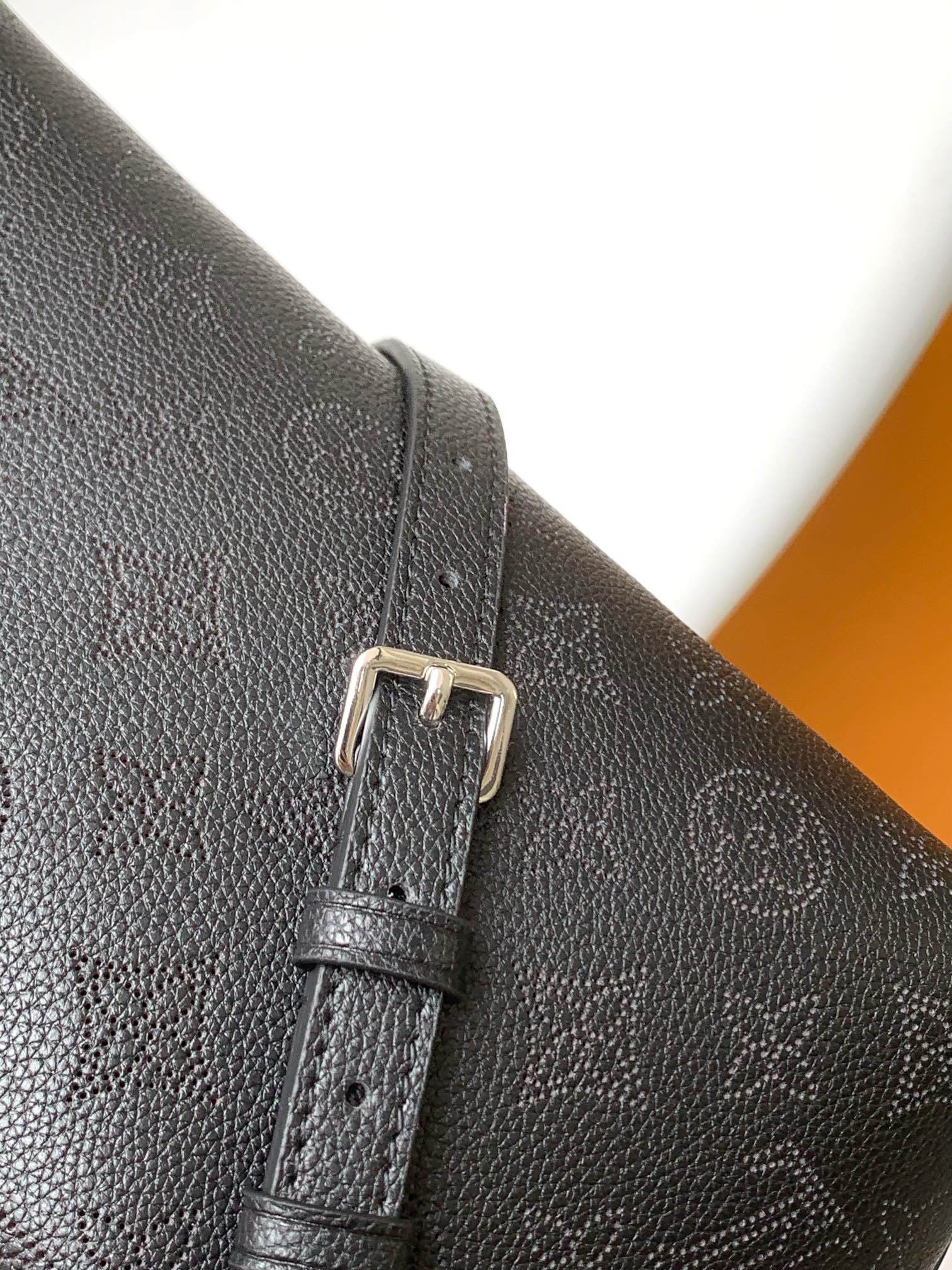 Louis Vuitton Atlantis BB Monogram Empreinte Leather Handbag - Black