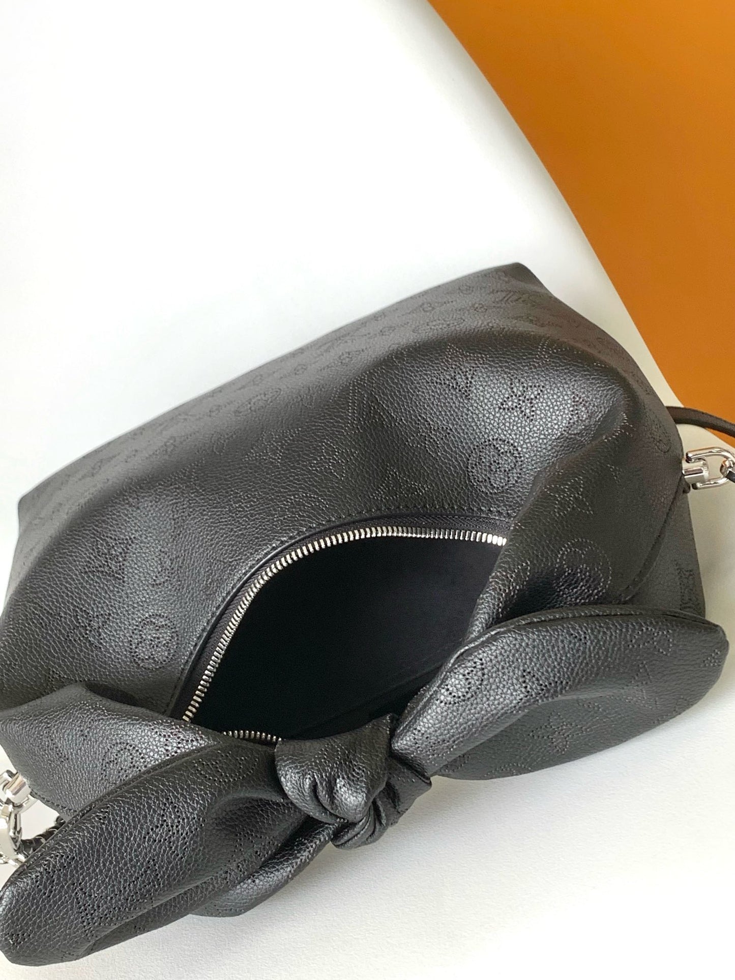Louis Vuitton Atlantis BB Monogram Empreinte Leather Handbag - Black