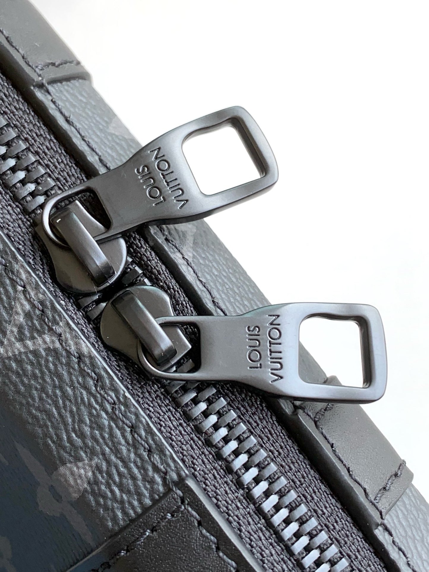 Louis Vuitton Soft Trunk Monogram Eclipse Crossbody Bag - Black