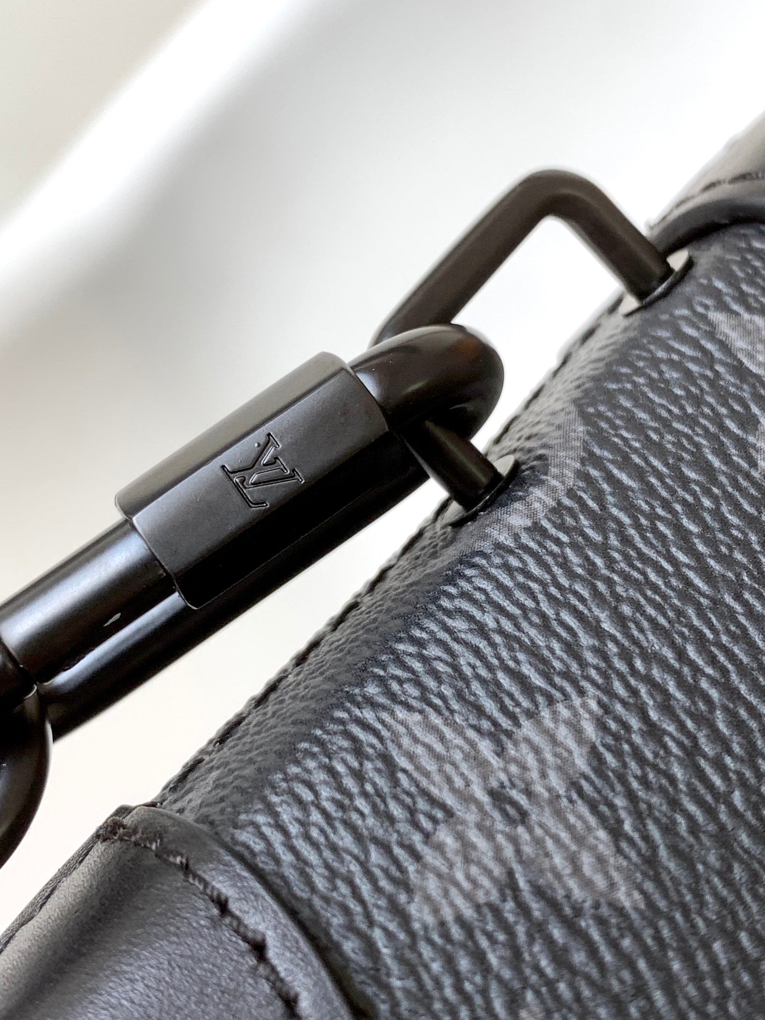 Louis Vuitton Soft Trunk Monogram Eclipse Crossbody Bag - Black