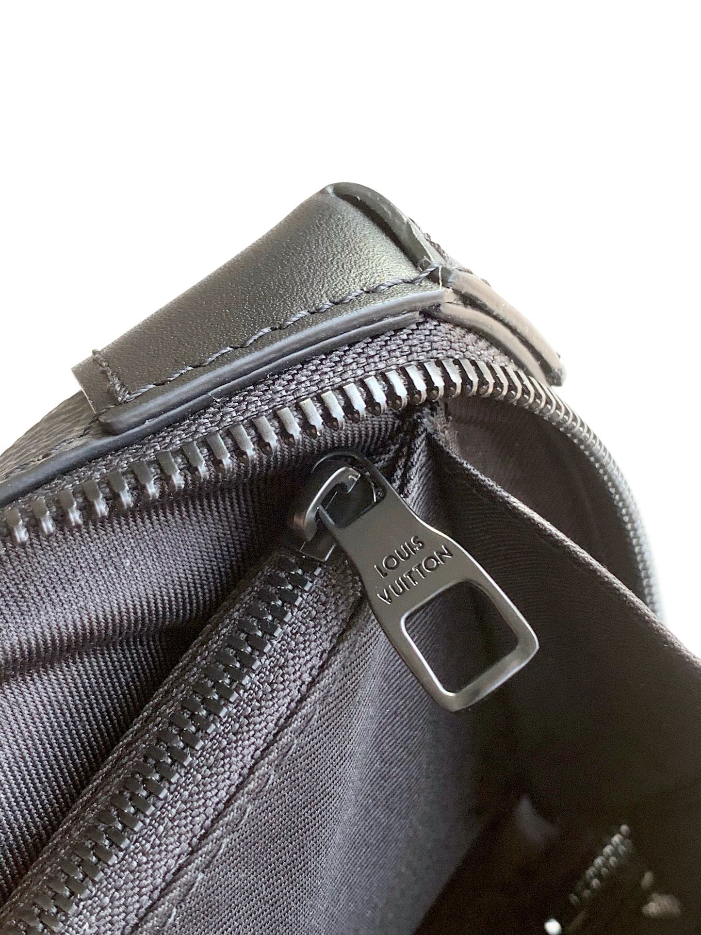 Louis Vuitton Soft Trunk Monogram Eclipse Crossbody Bag - Black