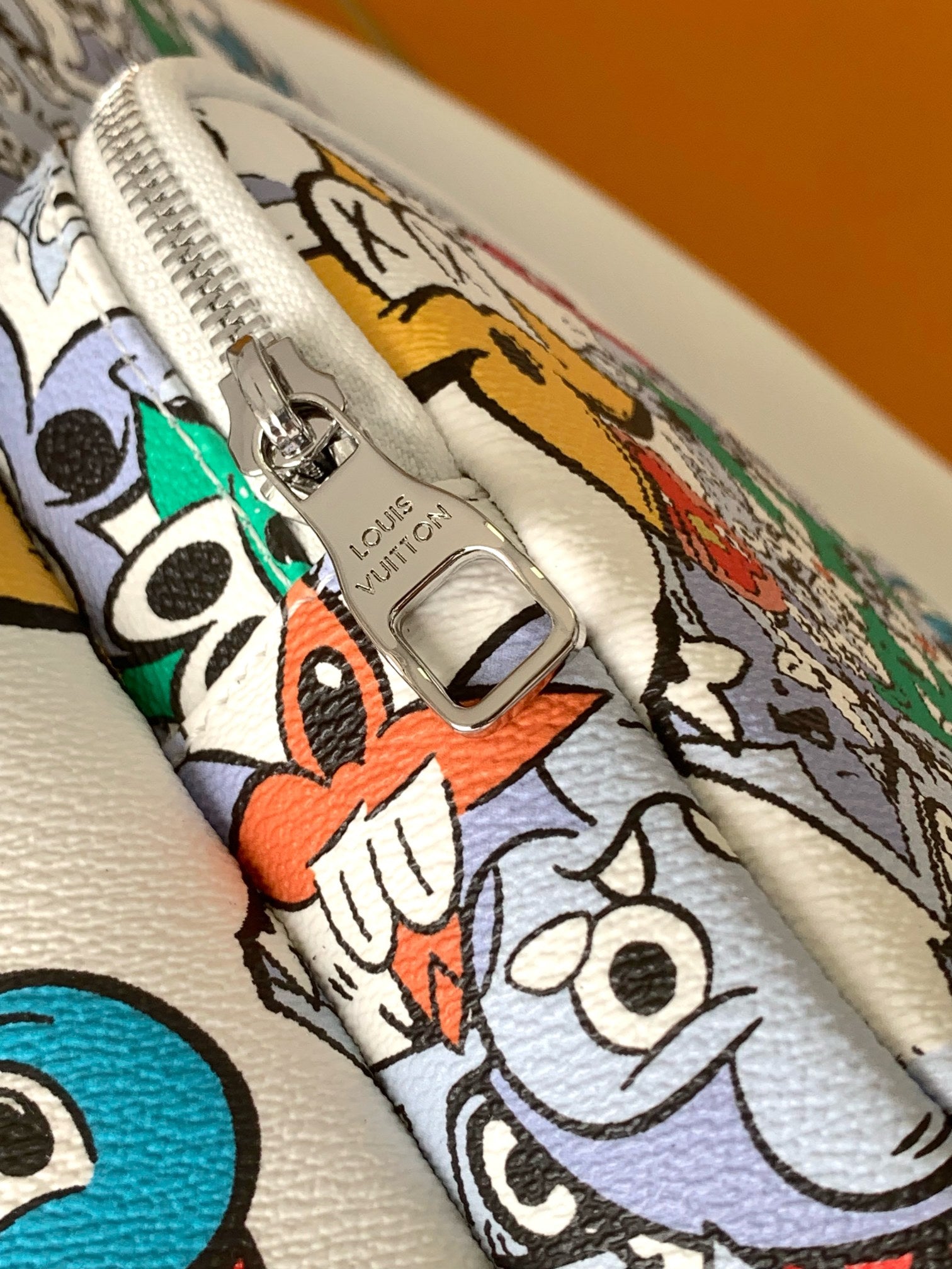 Louis Vuitton x Virgil Abloh White Monogram Trio Backpack - Zoom with Friends Collection