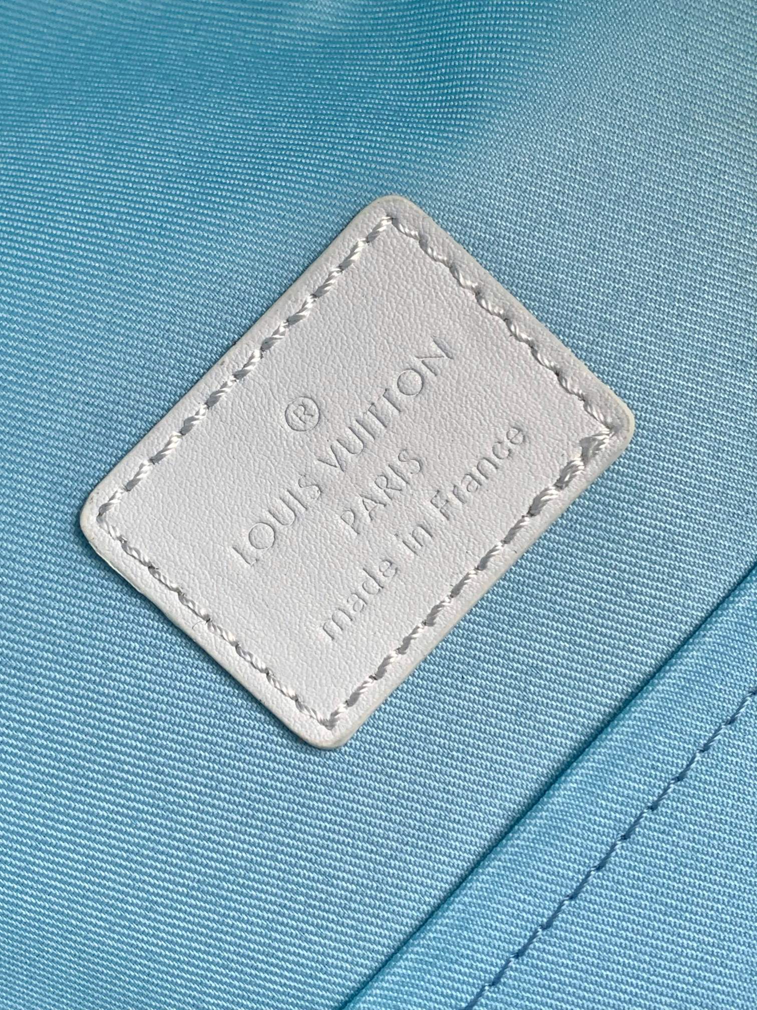 Louis Vuitton x Virgil Abloh White Monogram Trio Backpack - Zoom with Friends Collection